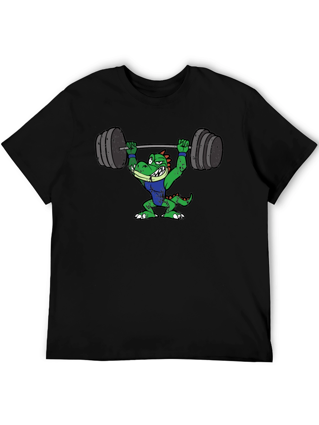 Weightlifting Gator Graphic T-Shirt - Gym Beast Mode
