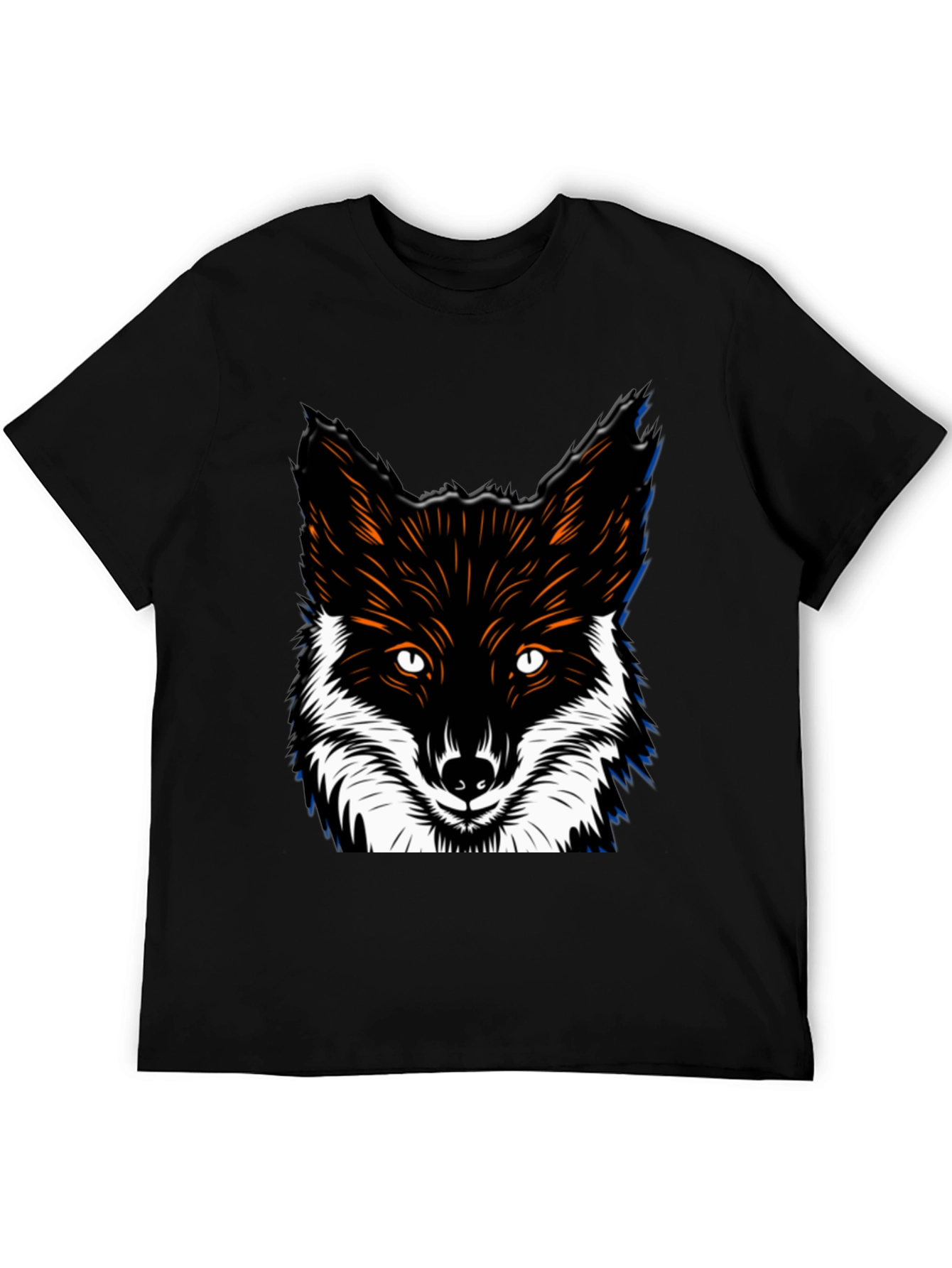Fox Head Graphic Tee - Cool Animal Design