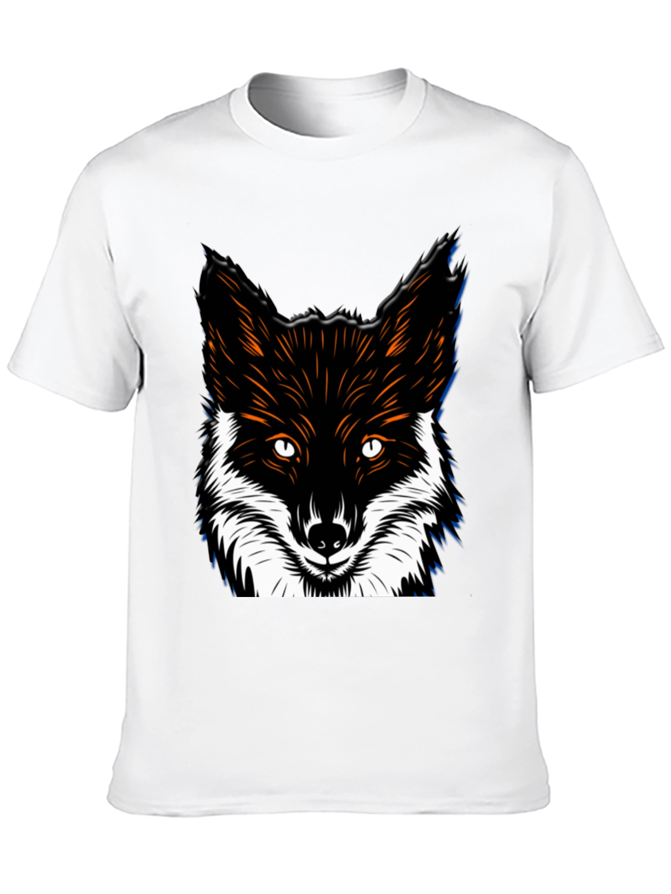 Fox Head Graphic Tee - Cool Animal Design
