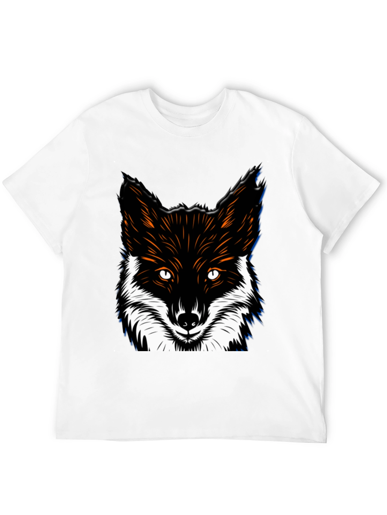 Fox Head Graphic Tee - Cool Animal Design