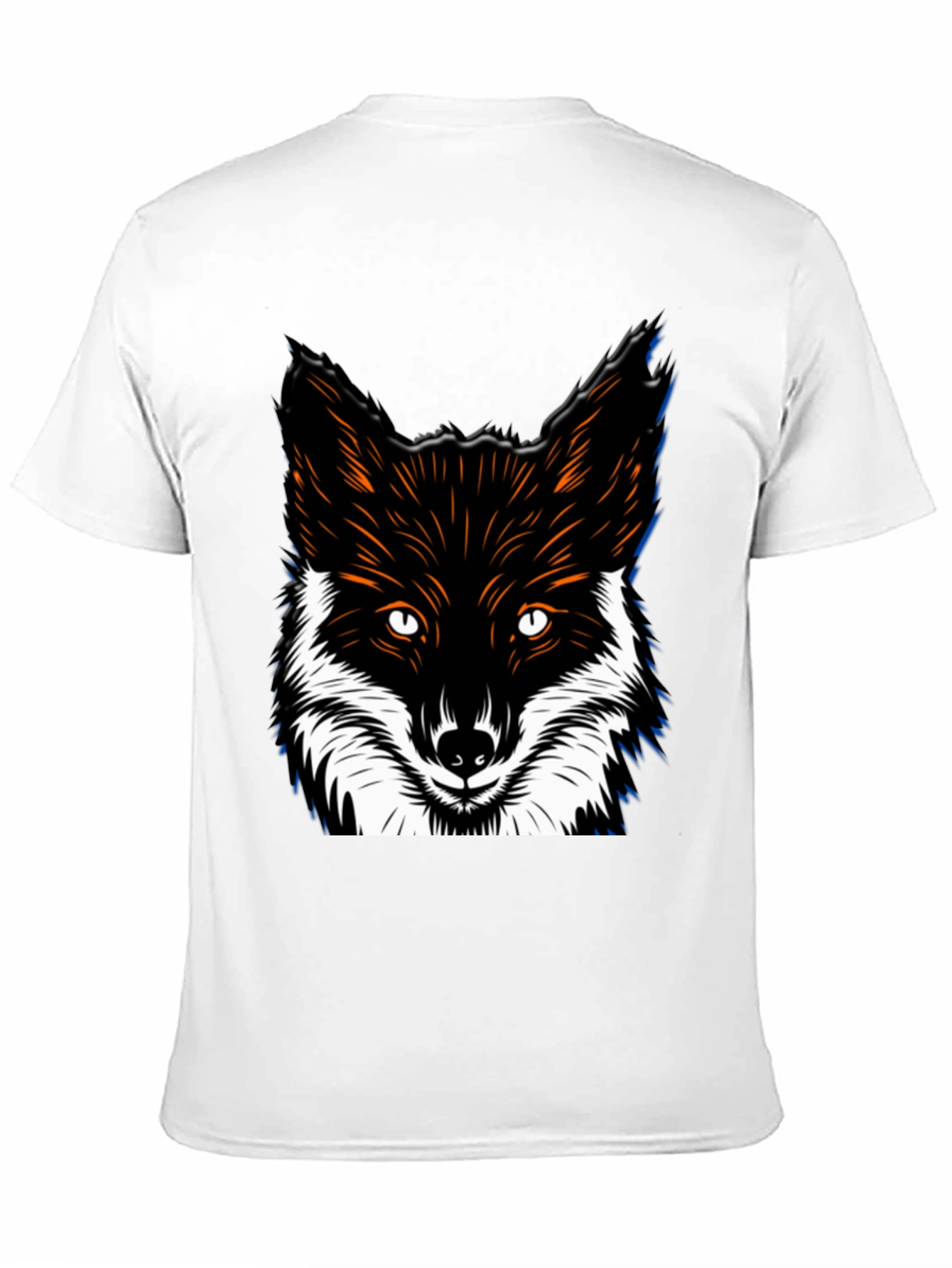 Fox Head Graphic Tee - Cool Animal Design