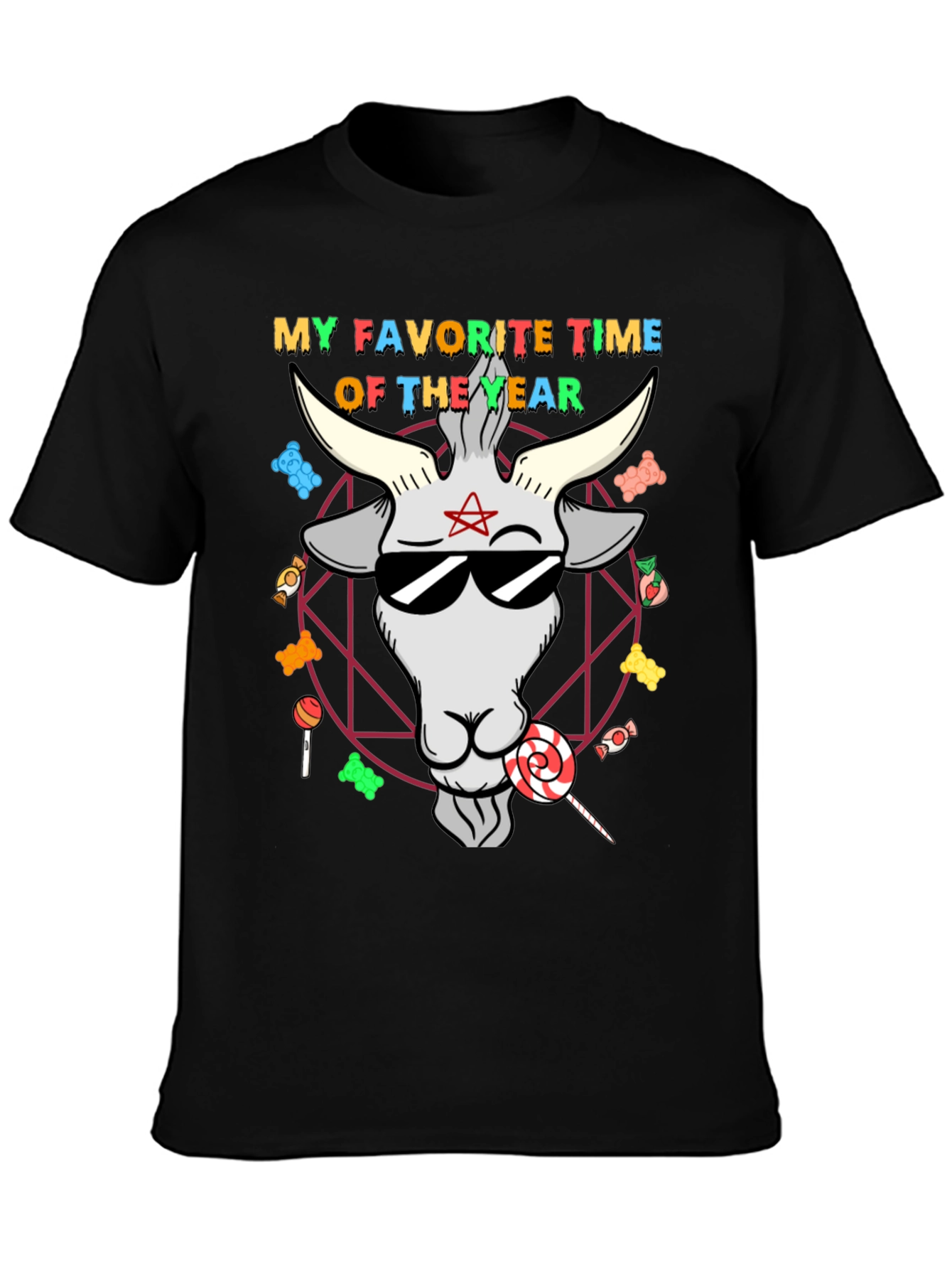 Cool Goat Halloween T-Shirt