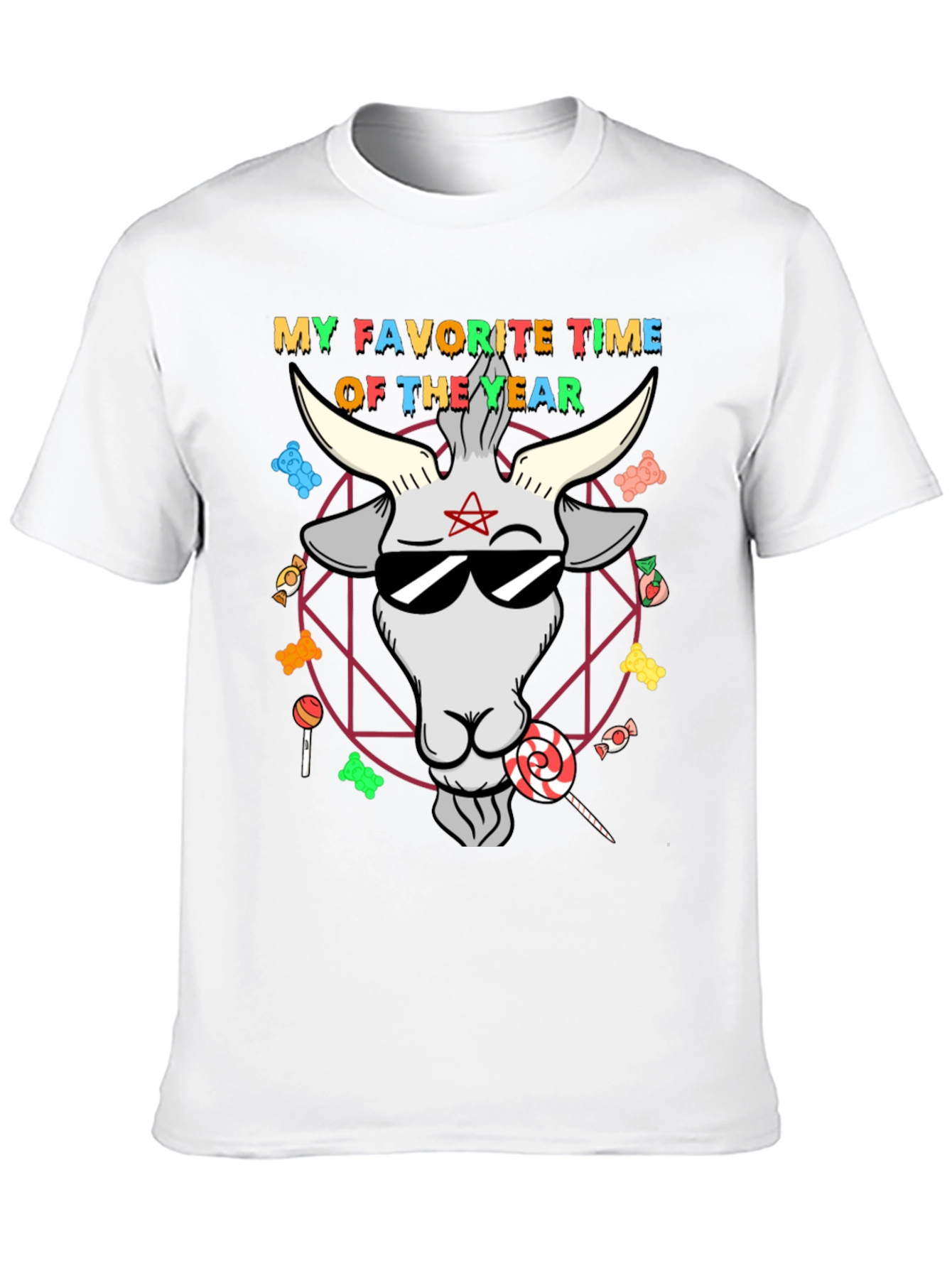 Cool Goat Halloween T-Shirt