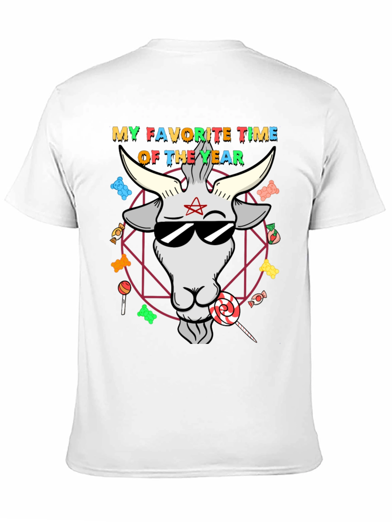Cool Goat Halloween T-Shirt