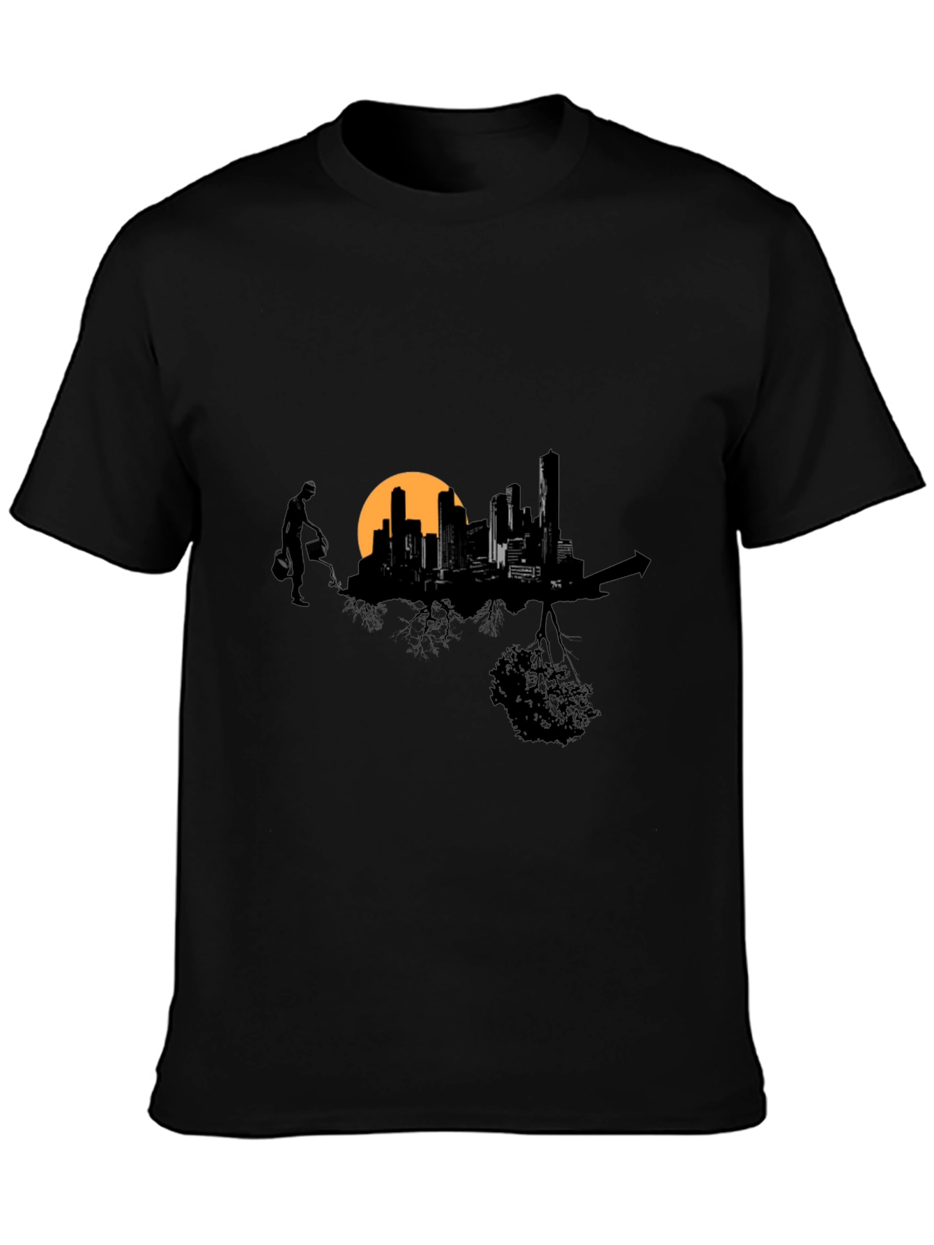 Urban Growth T-Shirt - Cityscape Design