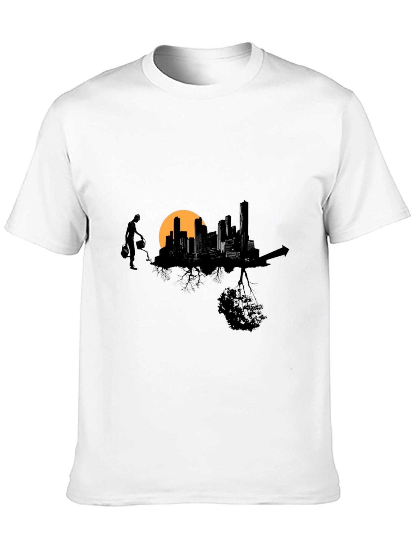 Urban Growth T-Shirt - Cityscape Design