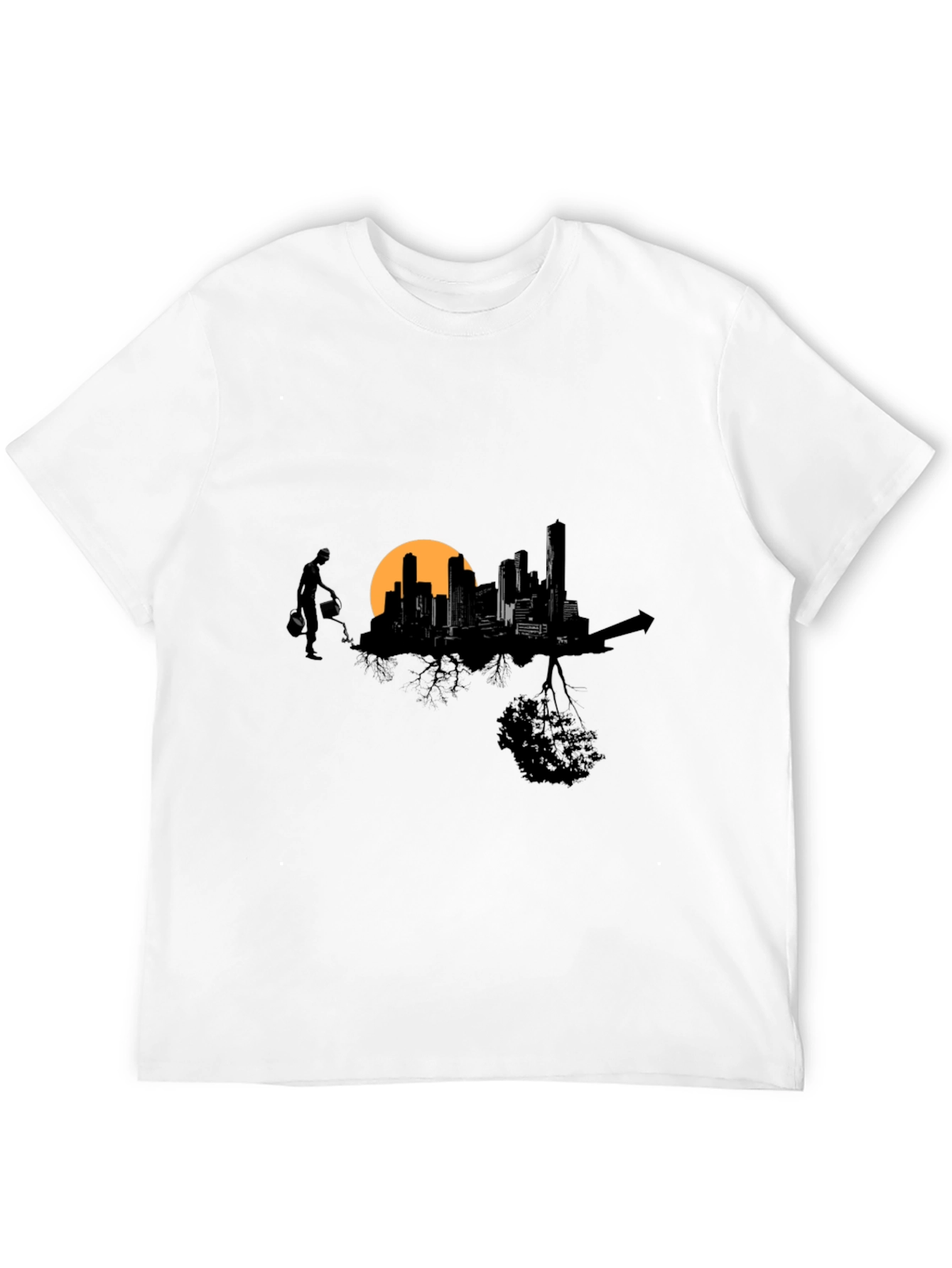 Urban Growth T-Shirt - Cityscape Design