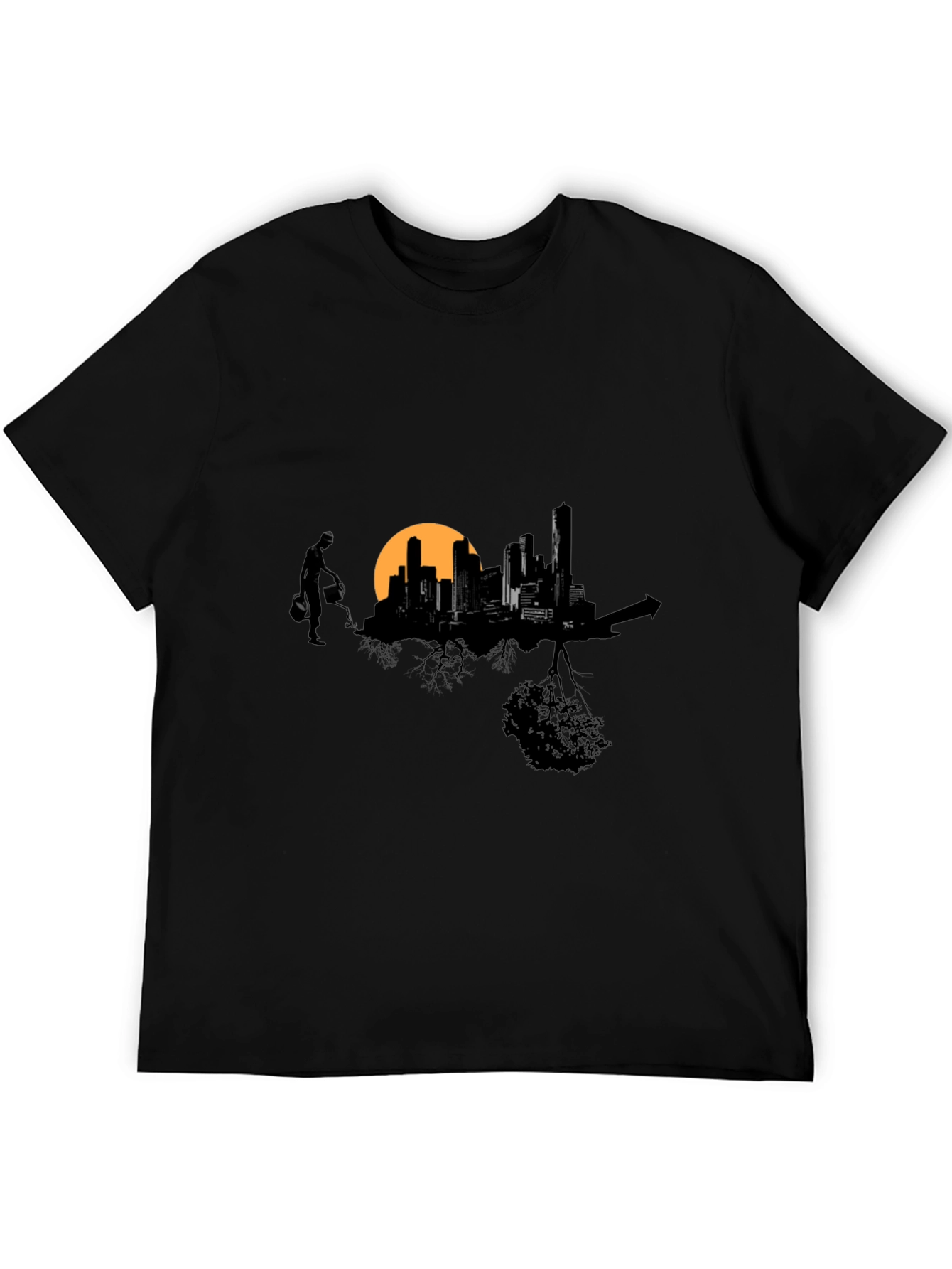 Urban Growth T-Shirt - Cityscape Design
