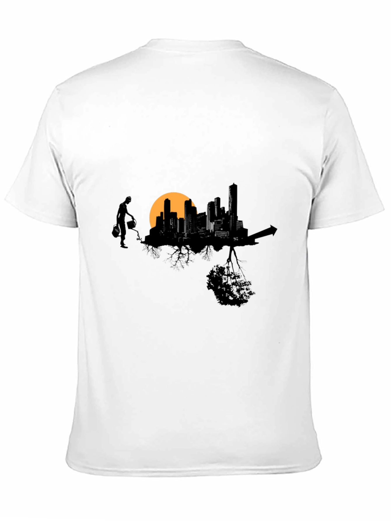 Urban Growth T-Shirt - Cityscape Design
