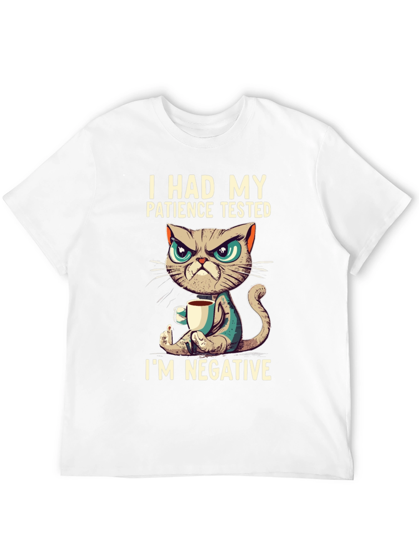 Patience Tested Funny Cat T-Shirt