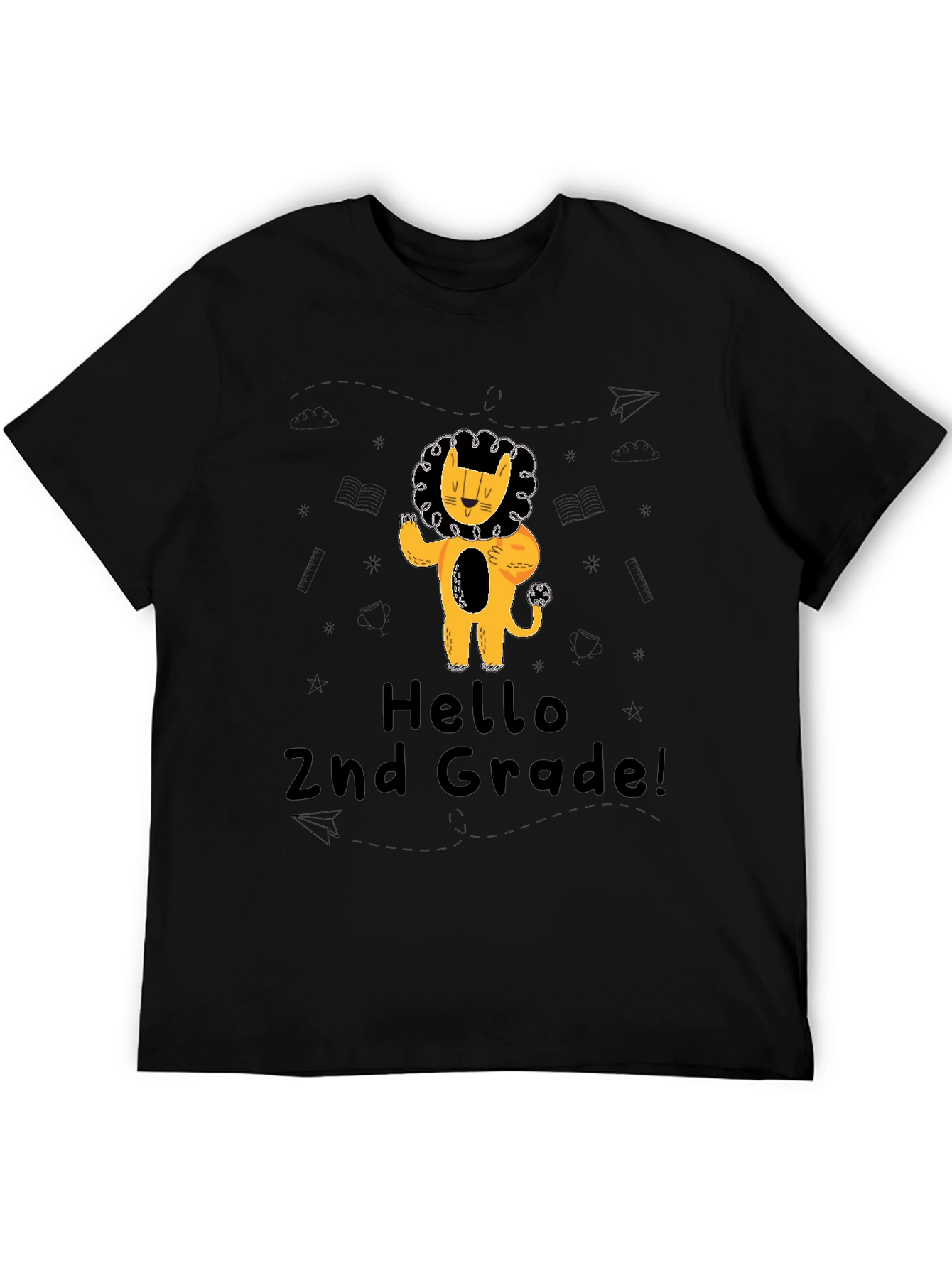 Hello 2nd Grade Lion T-Shirt