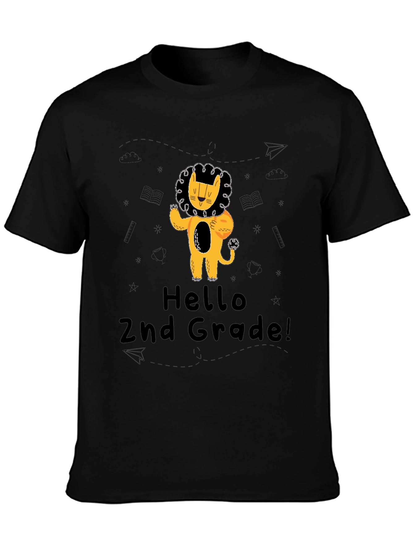 Hello 2nd Grade Lion T-Shirt