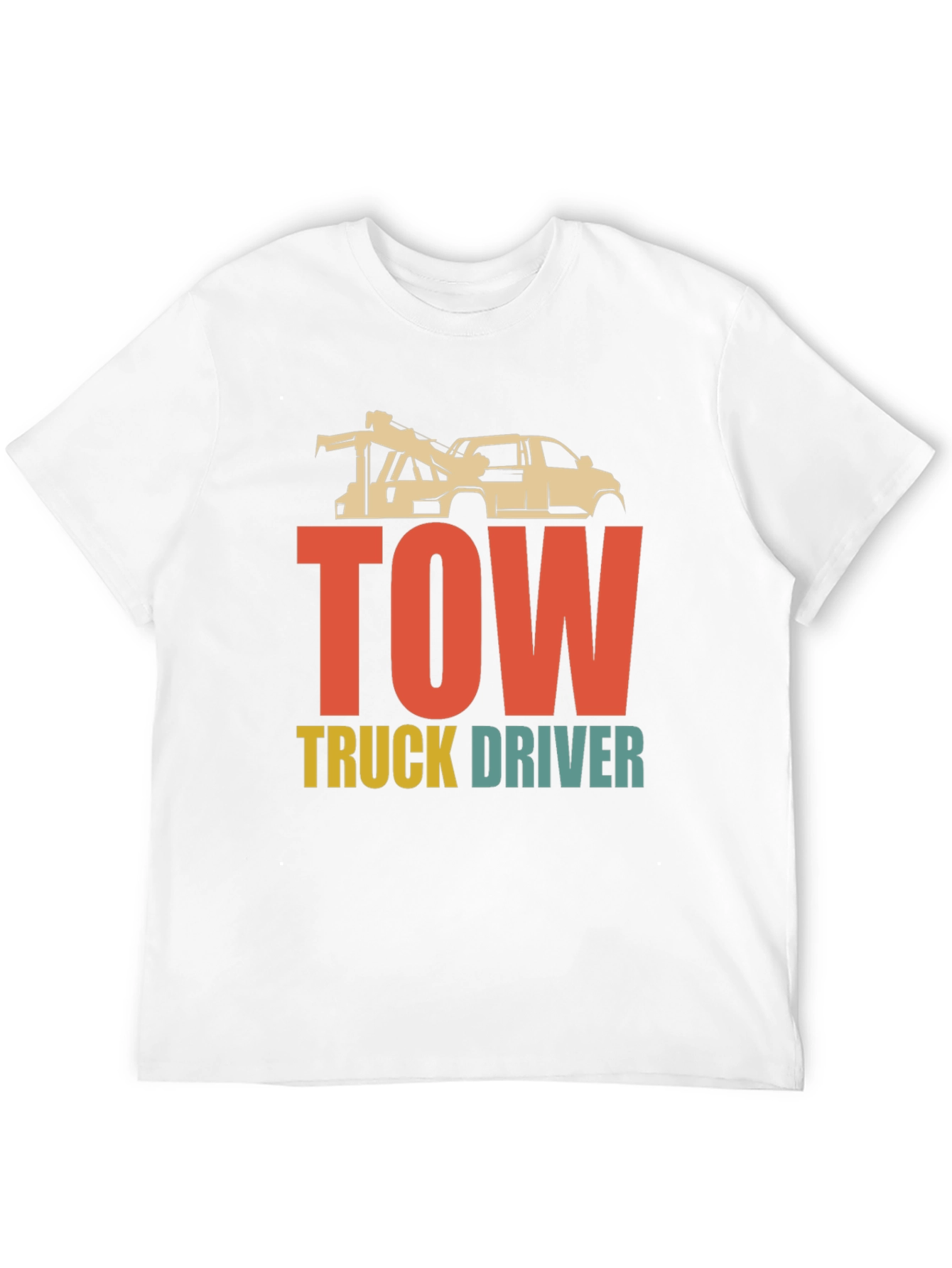 Tow Truck Driver Graphic T-Shirt
