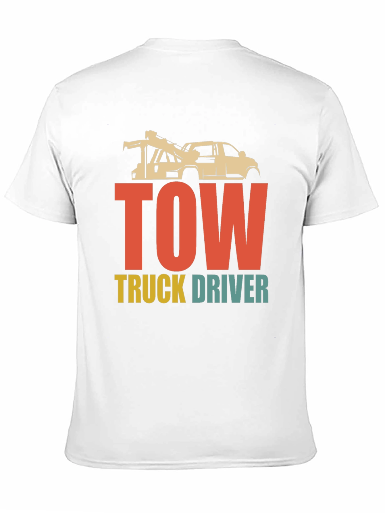 Tow Truck Driver Graphic T-Shirt