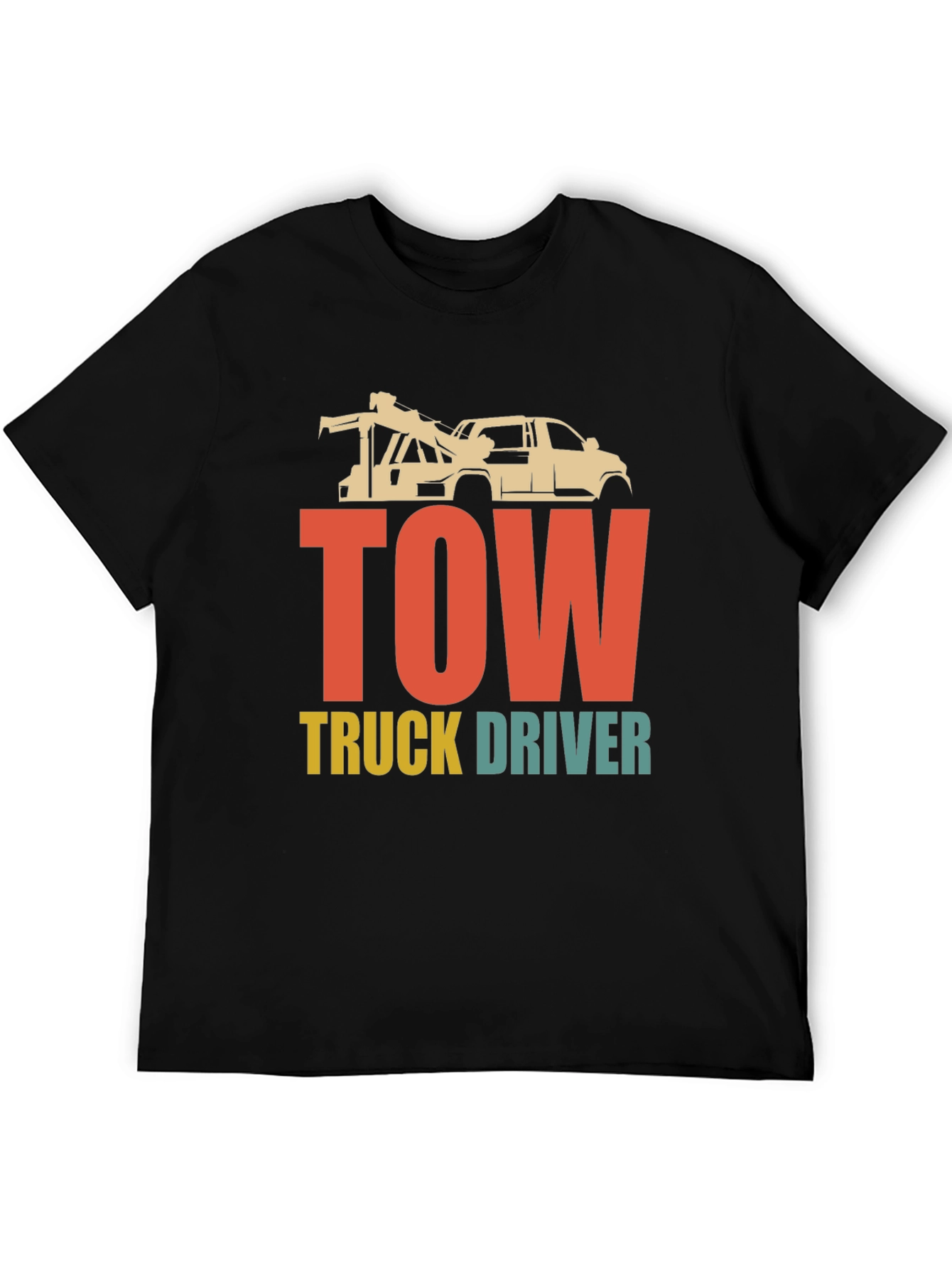Tow Truck Driver Graphic T-Shirt
