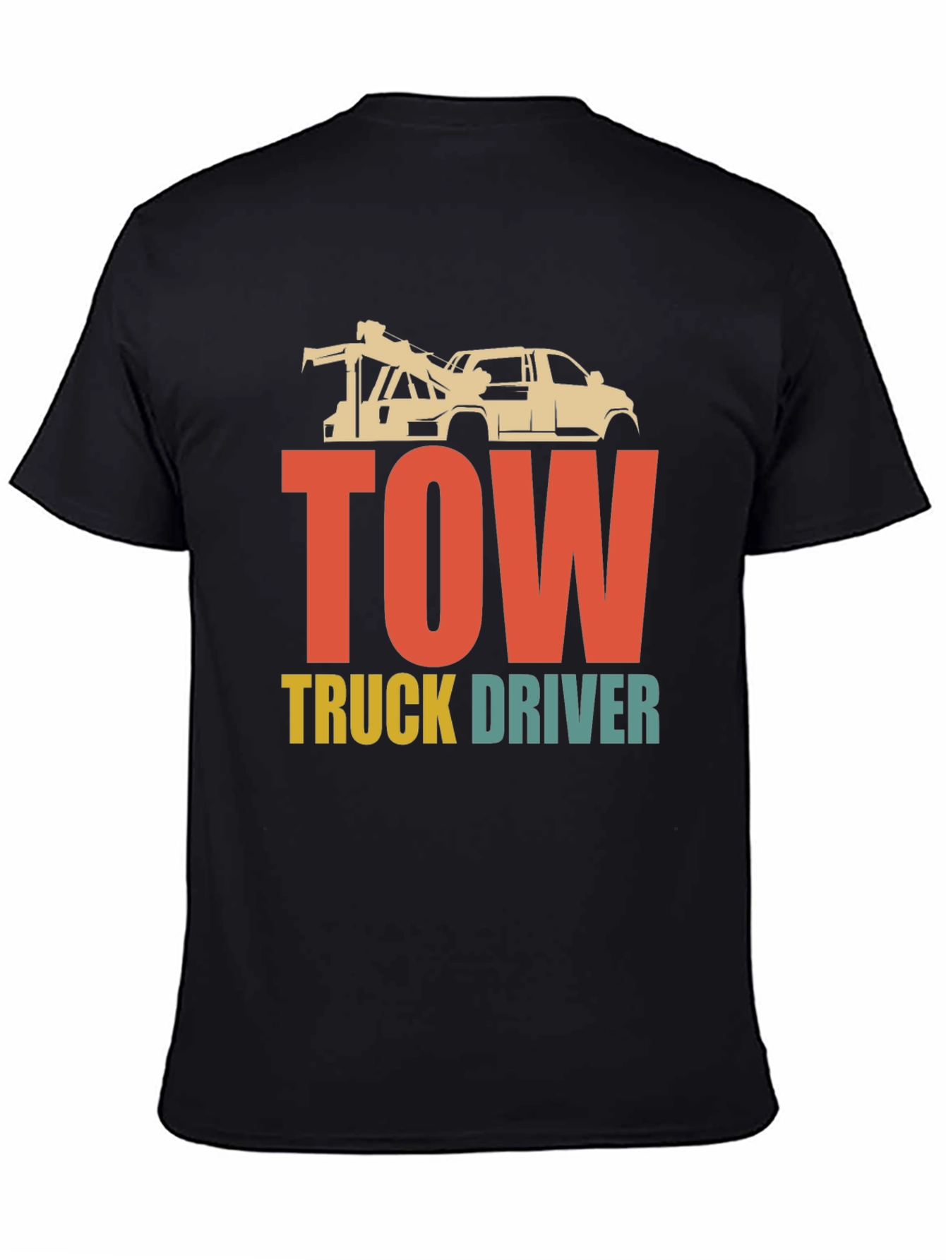 Tow Truck Driver Graphic T-Shirt