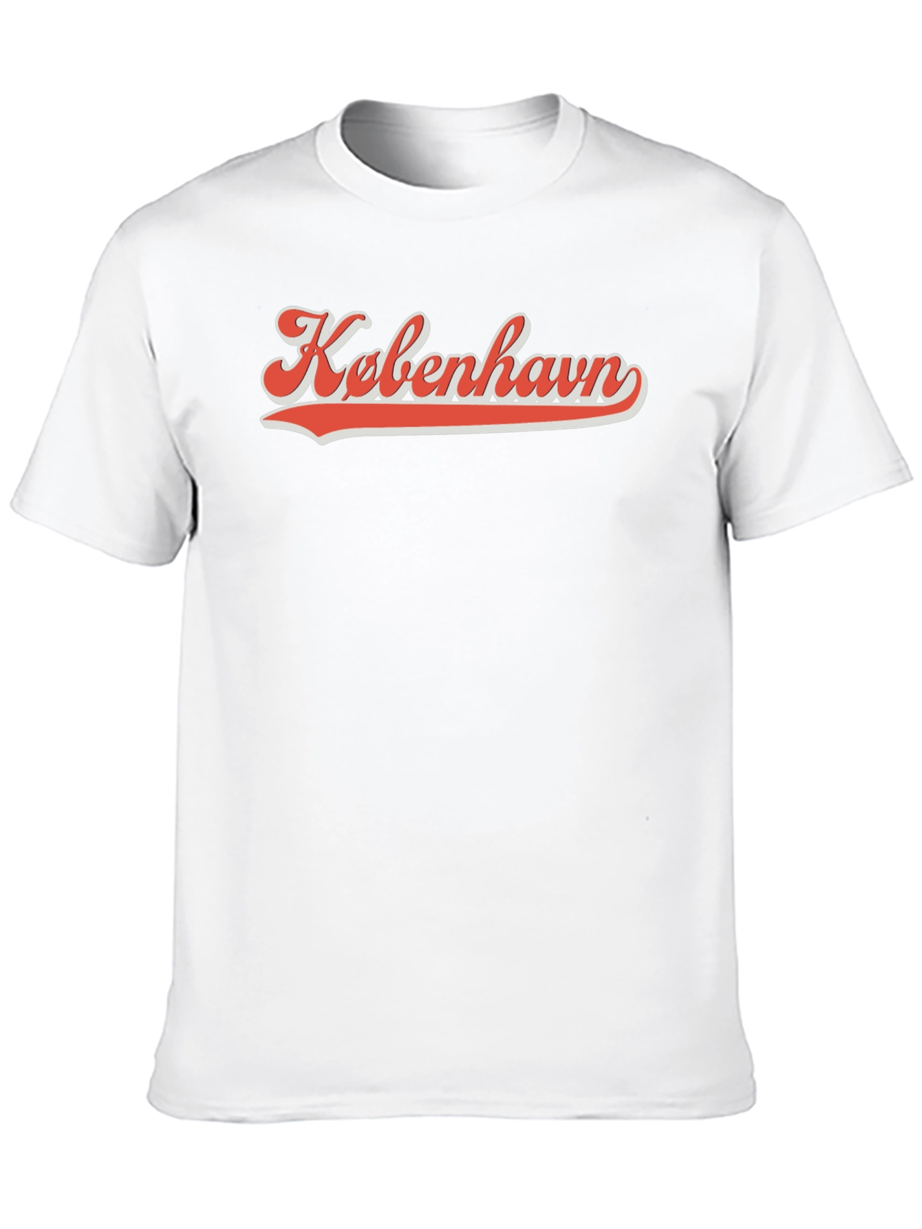 Kobenhavn Black T-Shirt - Retro Style