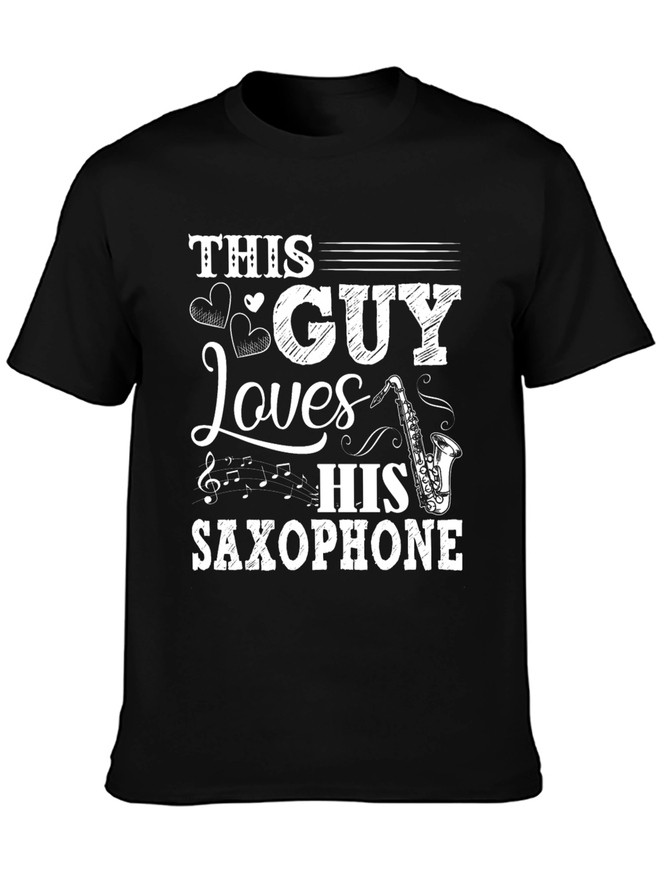 This Guy Loves His Saxophone T-Shirt