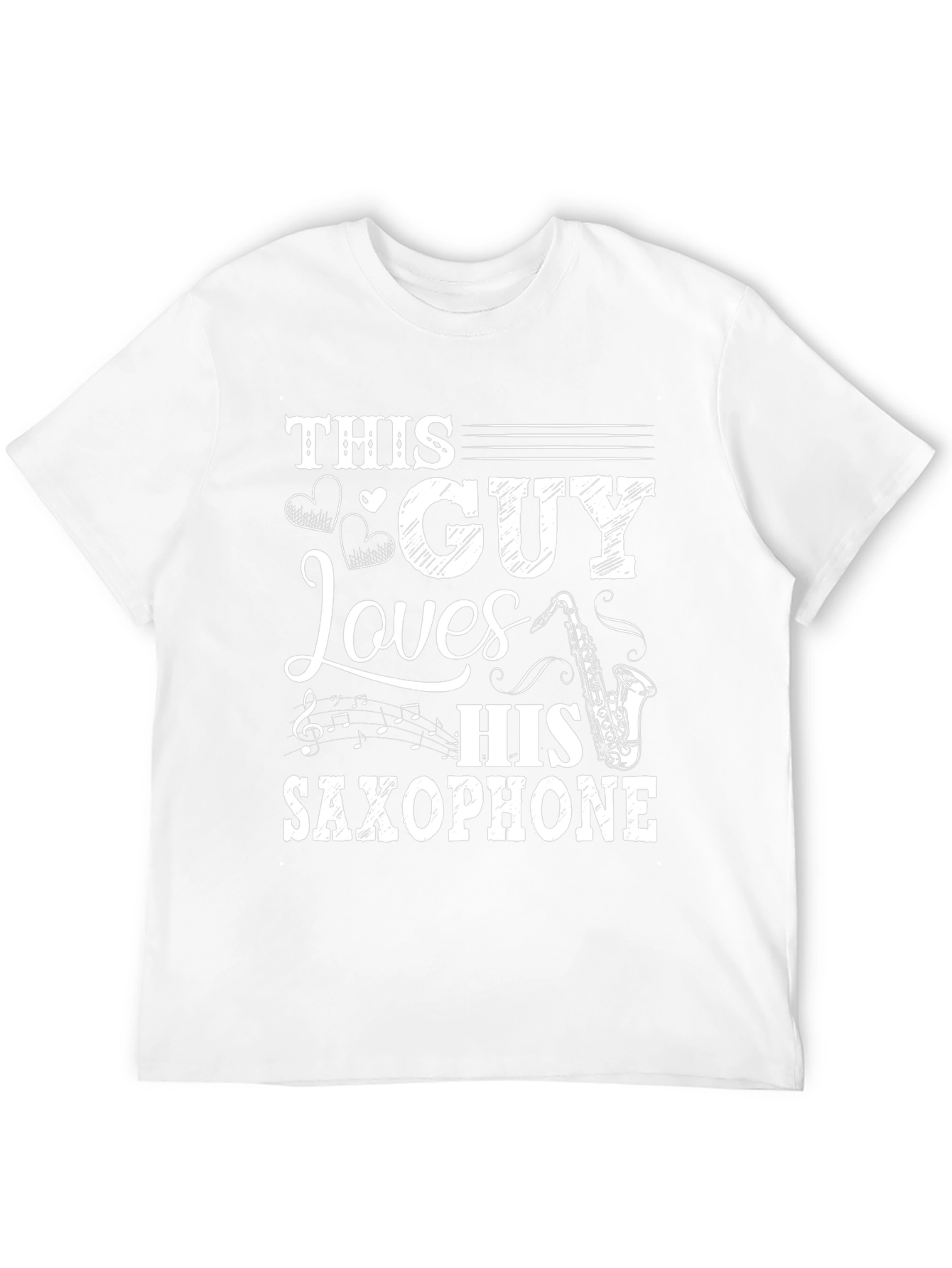 This Guy Loves His Saxophone T-Shirt