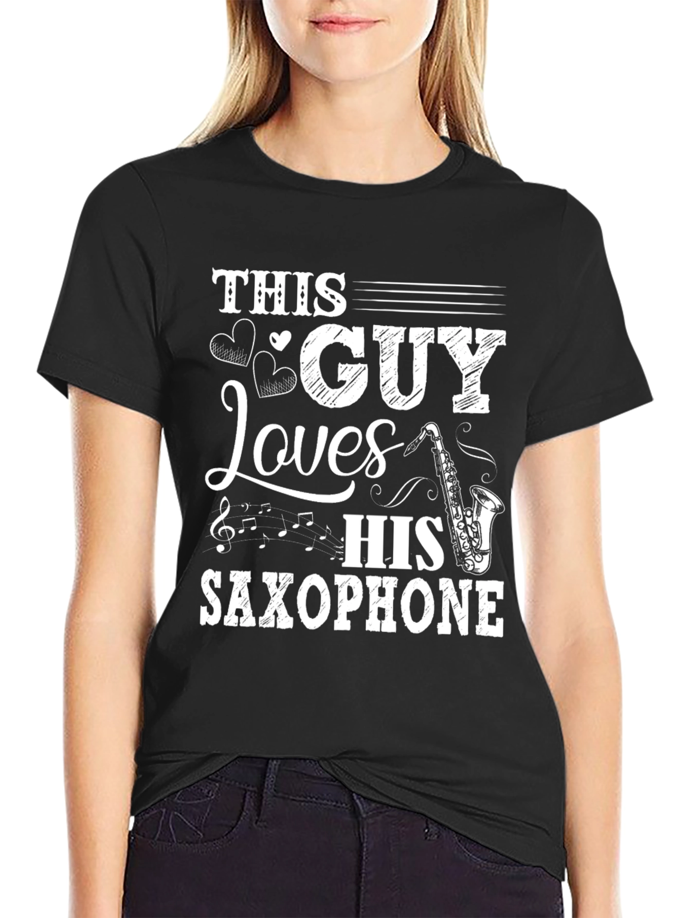 This Guy Loves His Saxophone T-Shirt