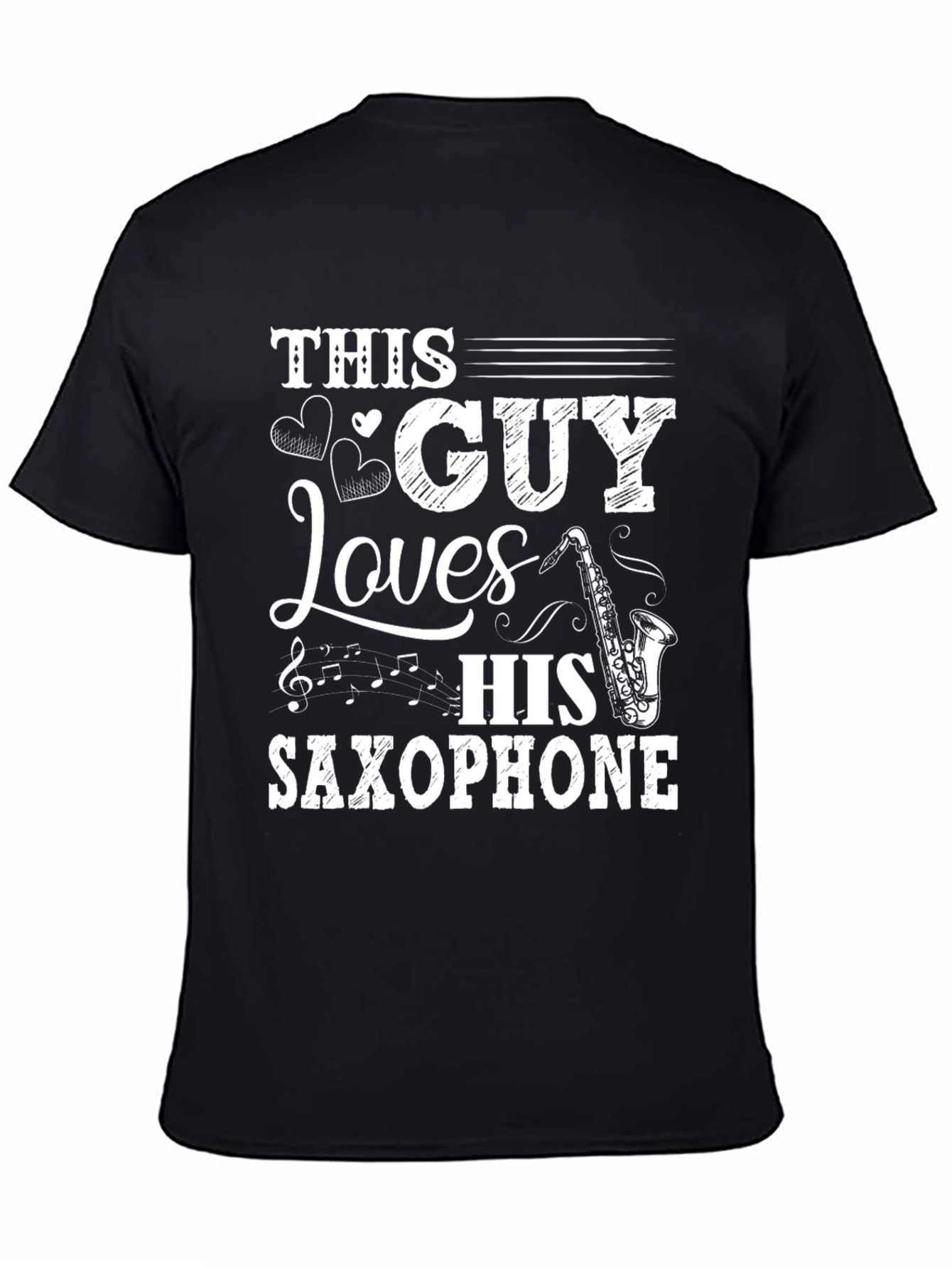 This Guy Loves His Saxophone T-Shirt