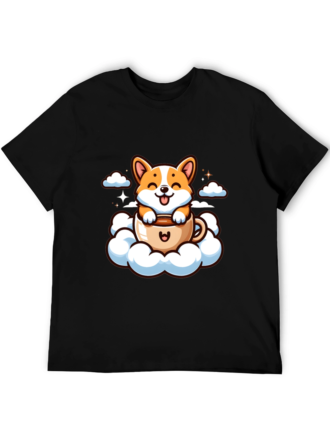 Cute Corgi in Cup Tee