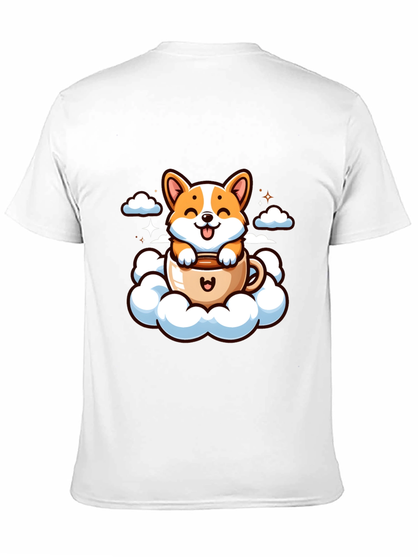 Cute Corgi in Cup Tee