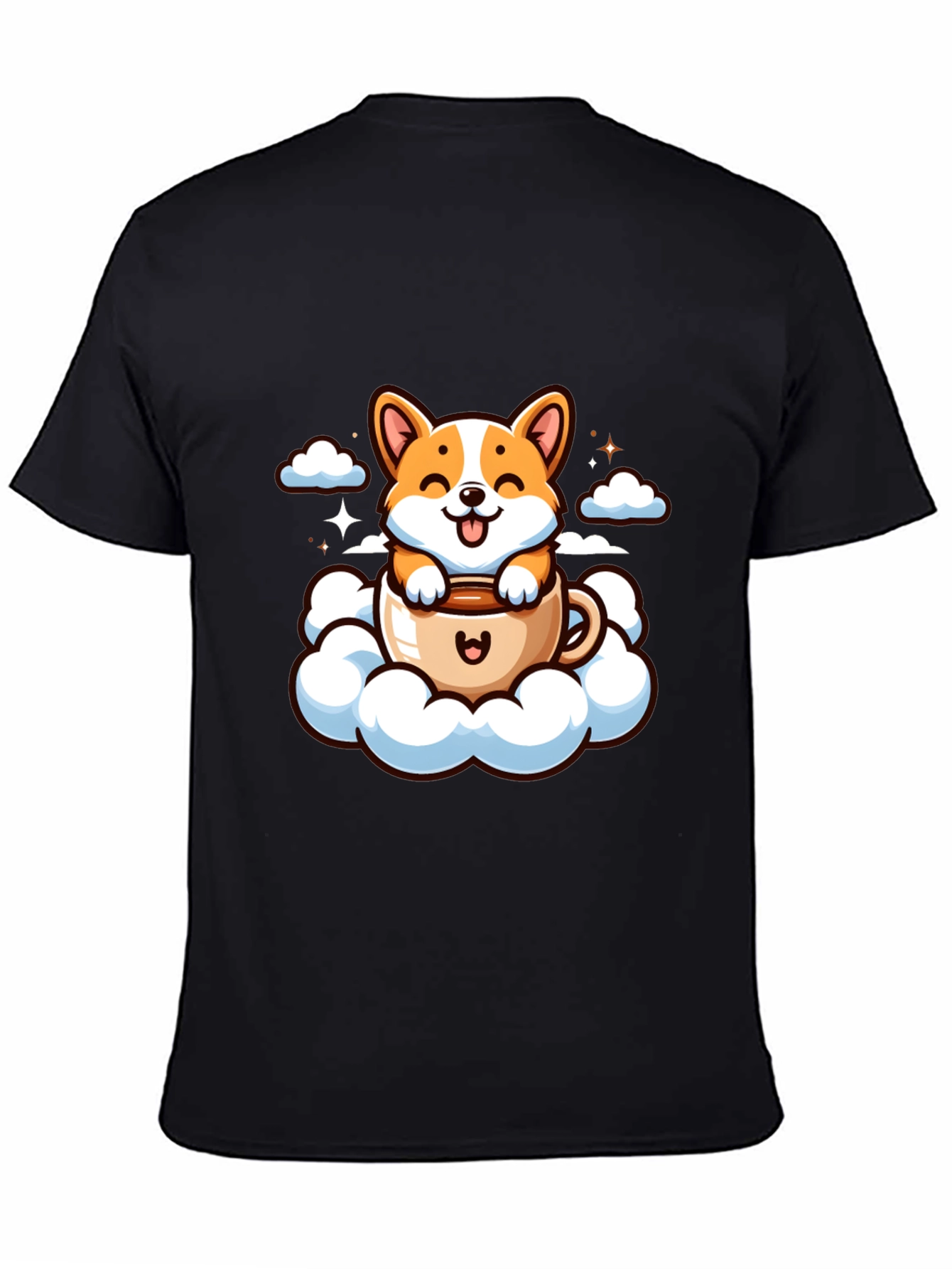 Cute Corgi in Cup Tee