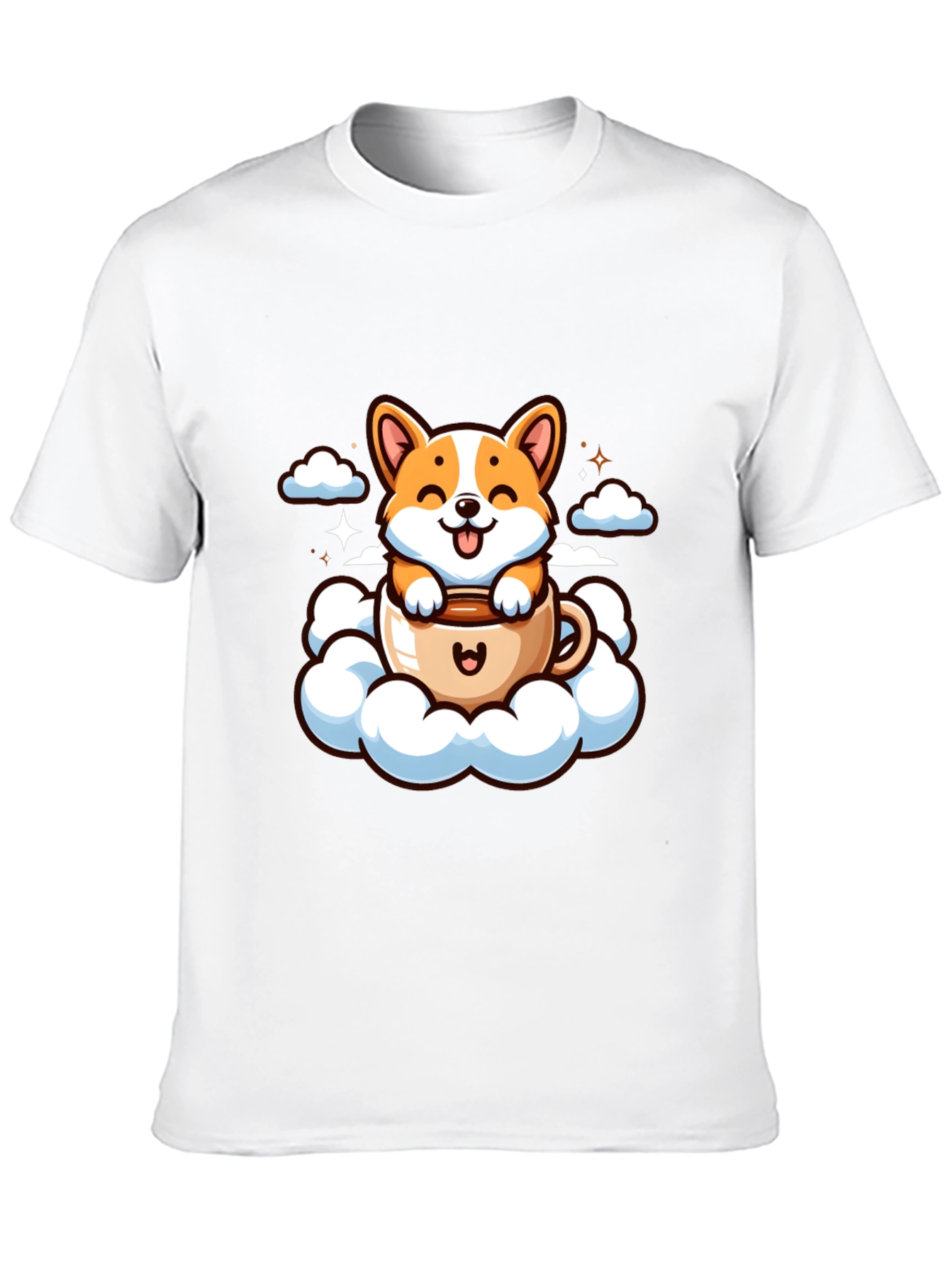 Cute Corgi in Cup Tee