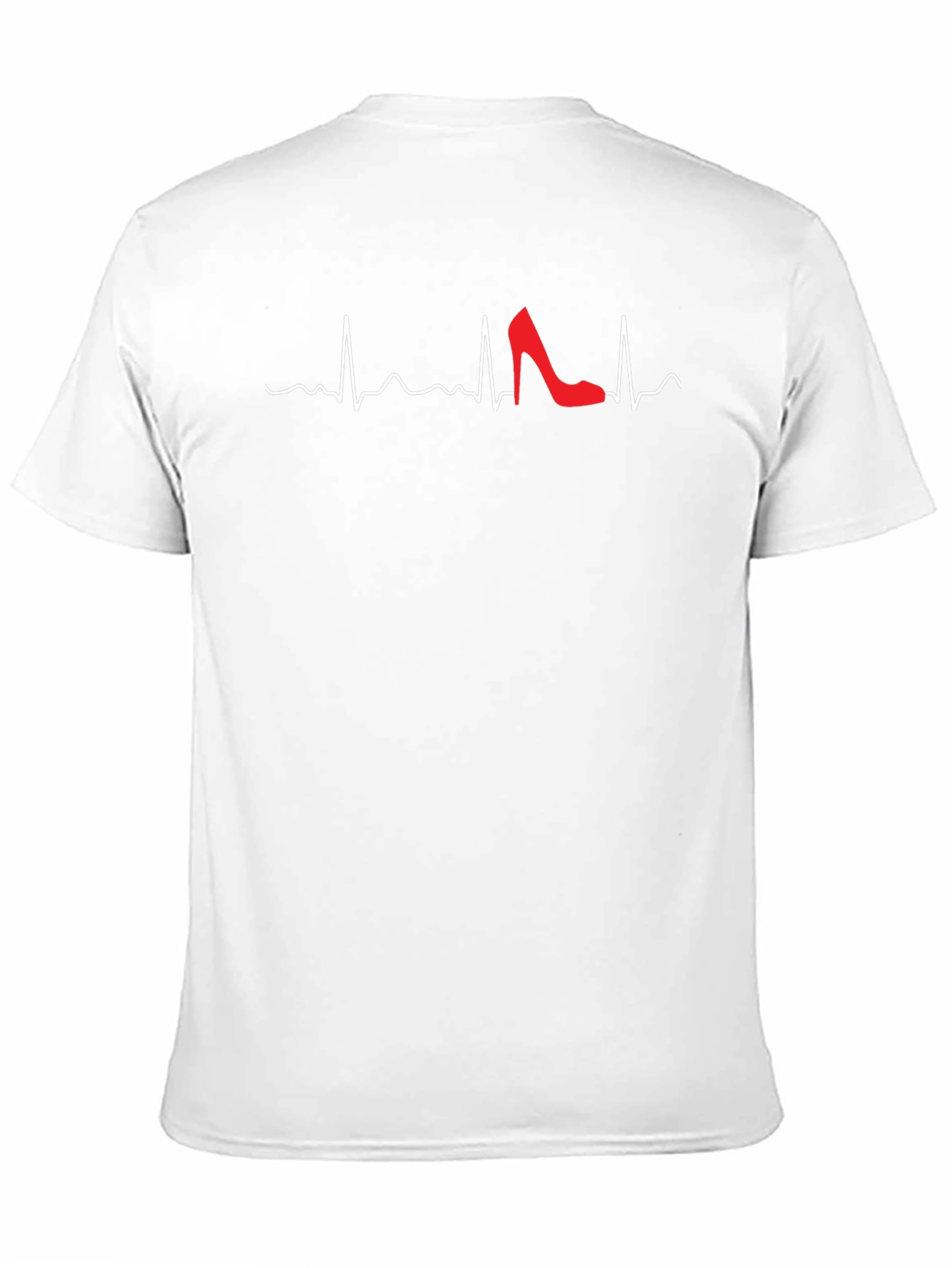 Heartbeat High Heel Black T-Shirt