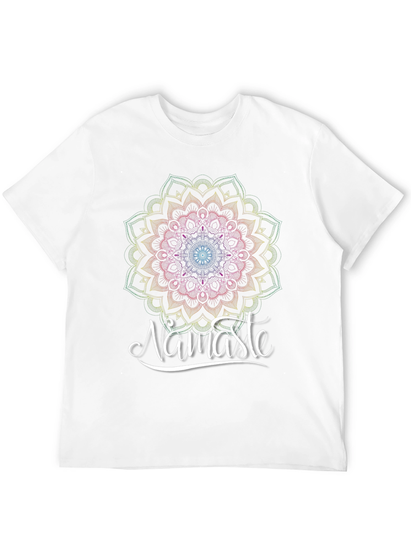 Namaste Mandala Graphic T-Shirt