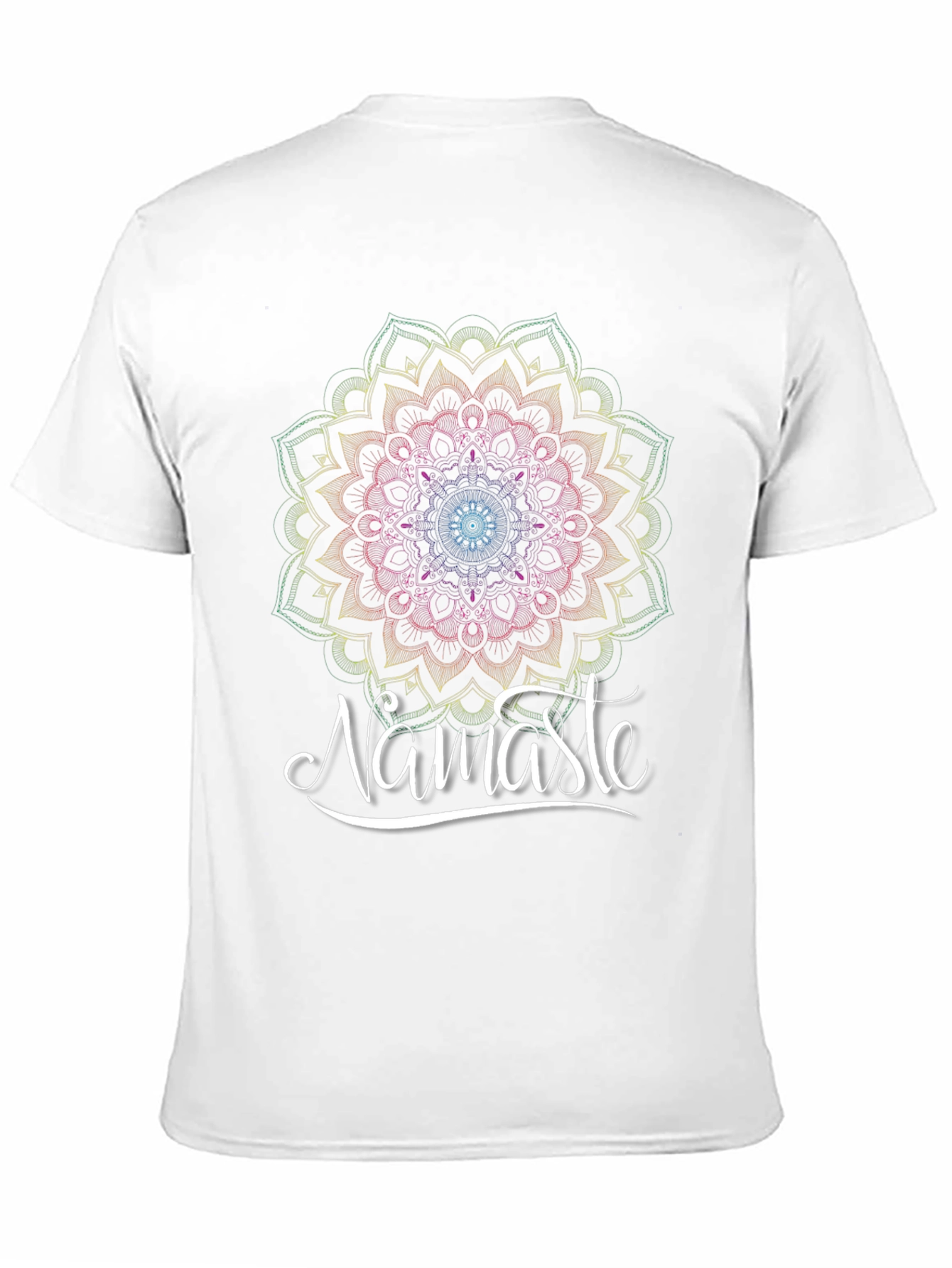 Namaste Mandala Graphic T-Shirt