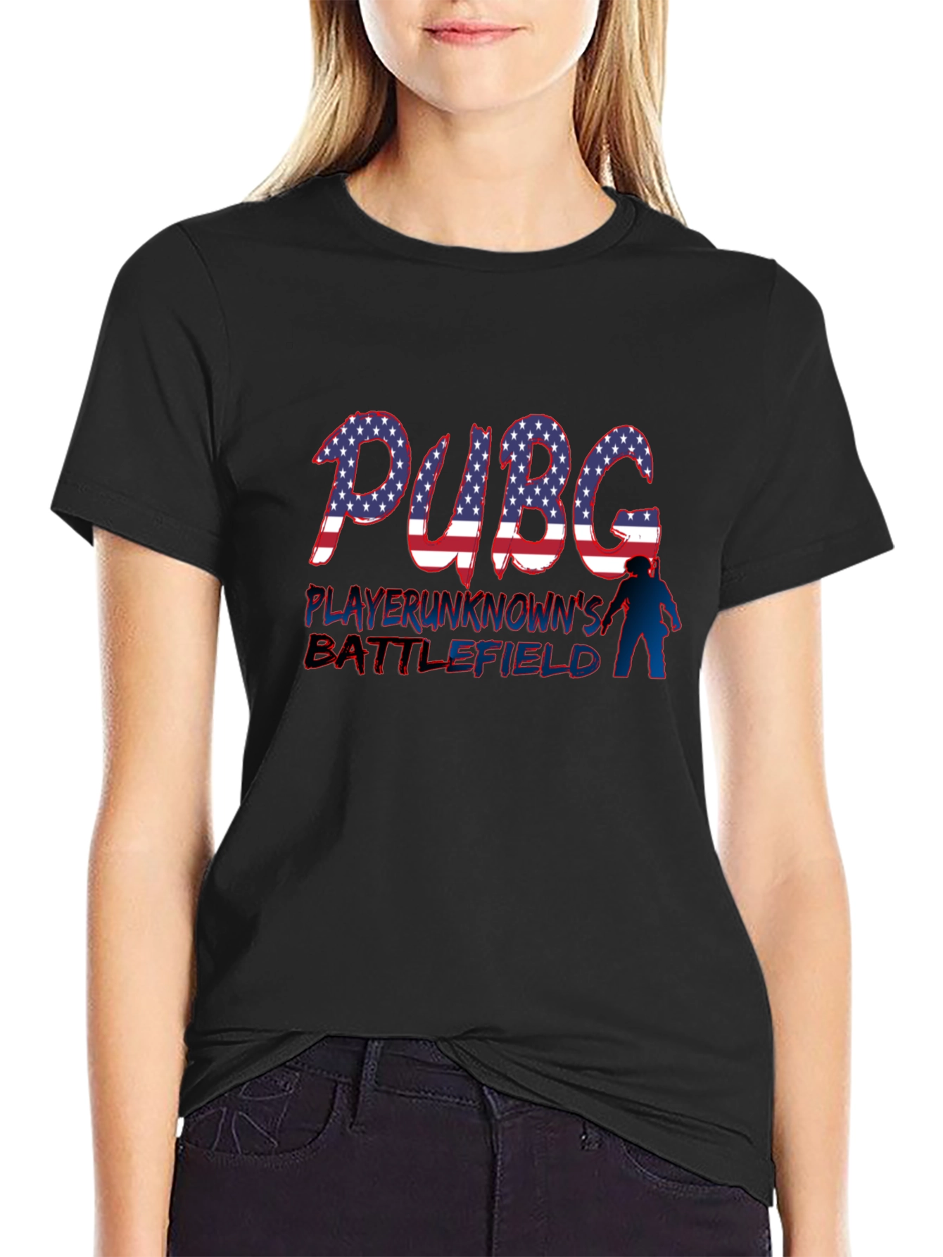 PUBG American Flag T-Shirt