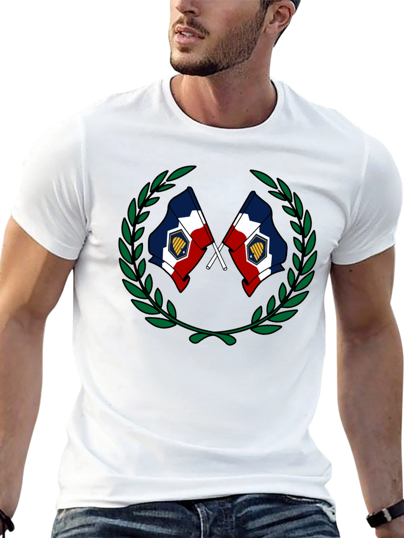 Crossed Flags T-Shirt