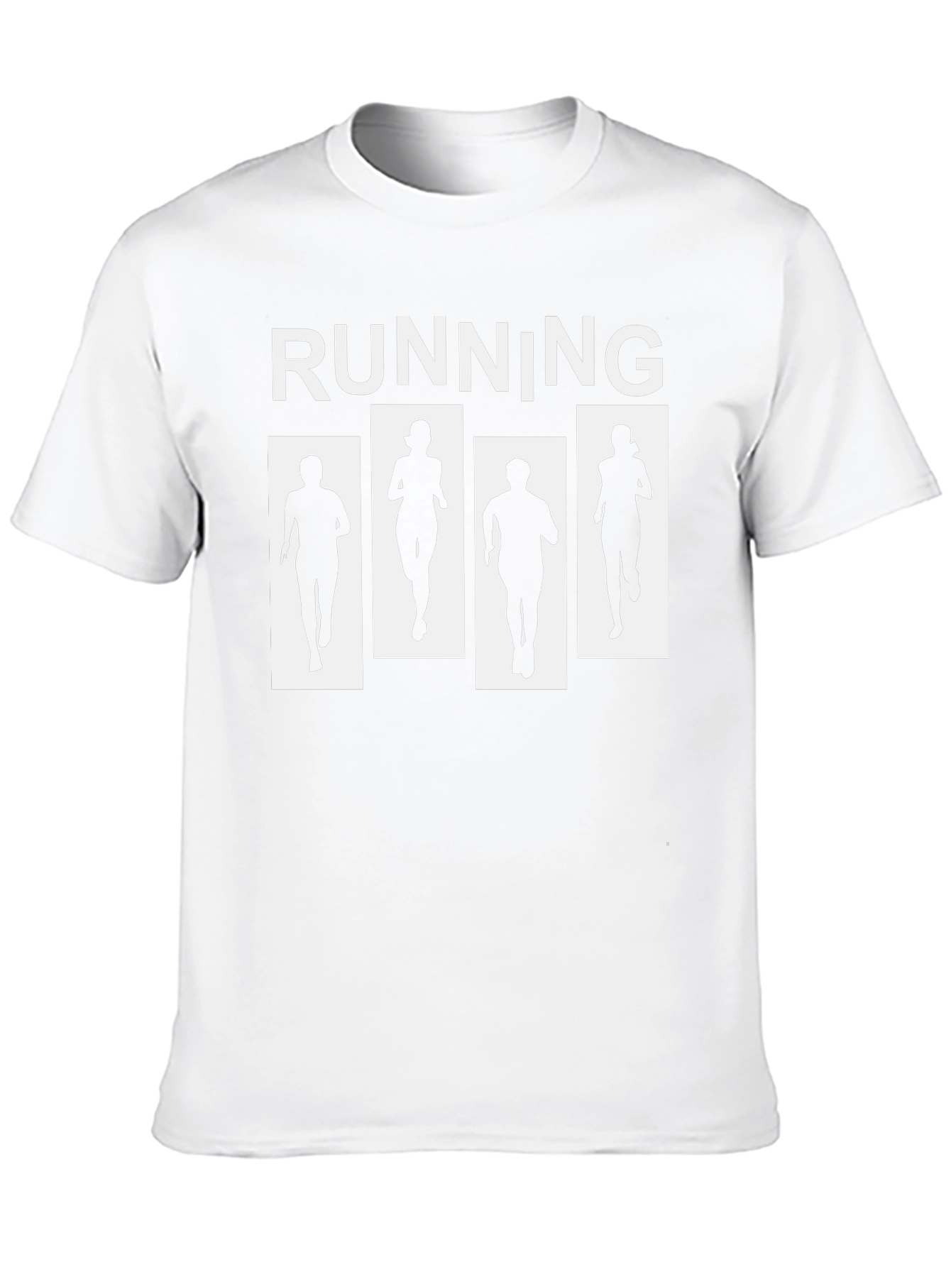 Running Silhouette T-Shirt - Black