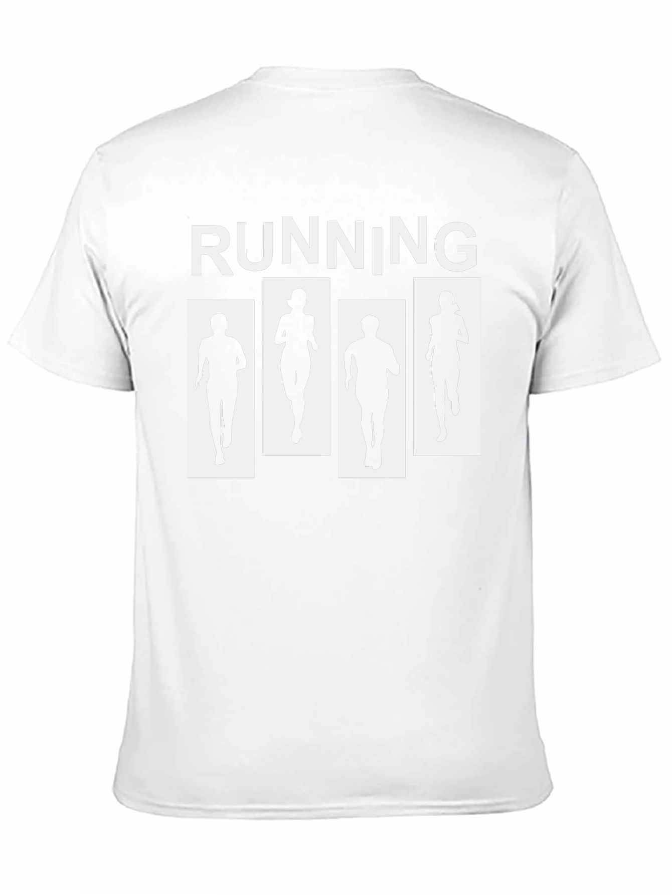 Running Silhouette T-Shirt - Black