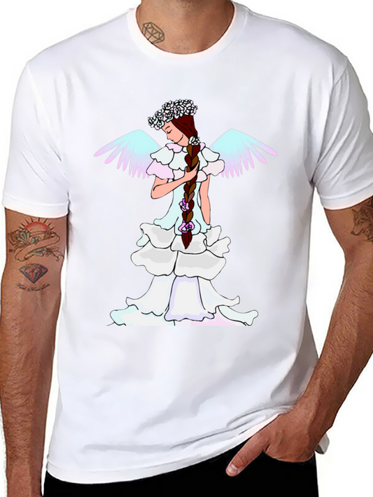 Angel Graphic T-Shirt - Unique Design