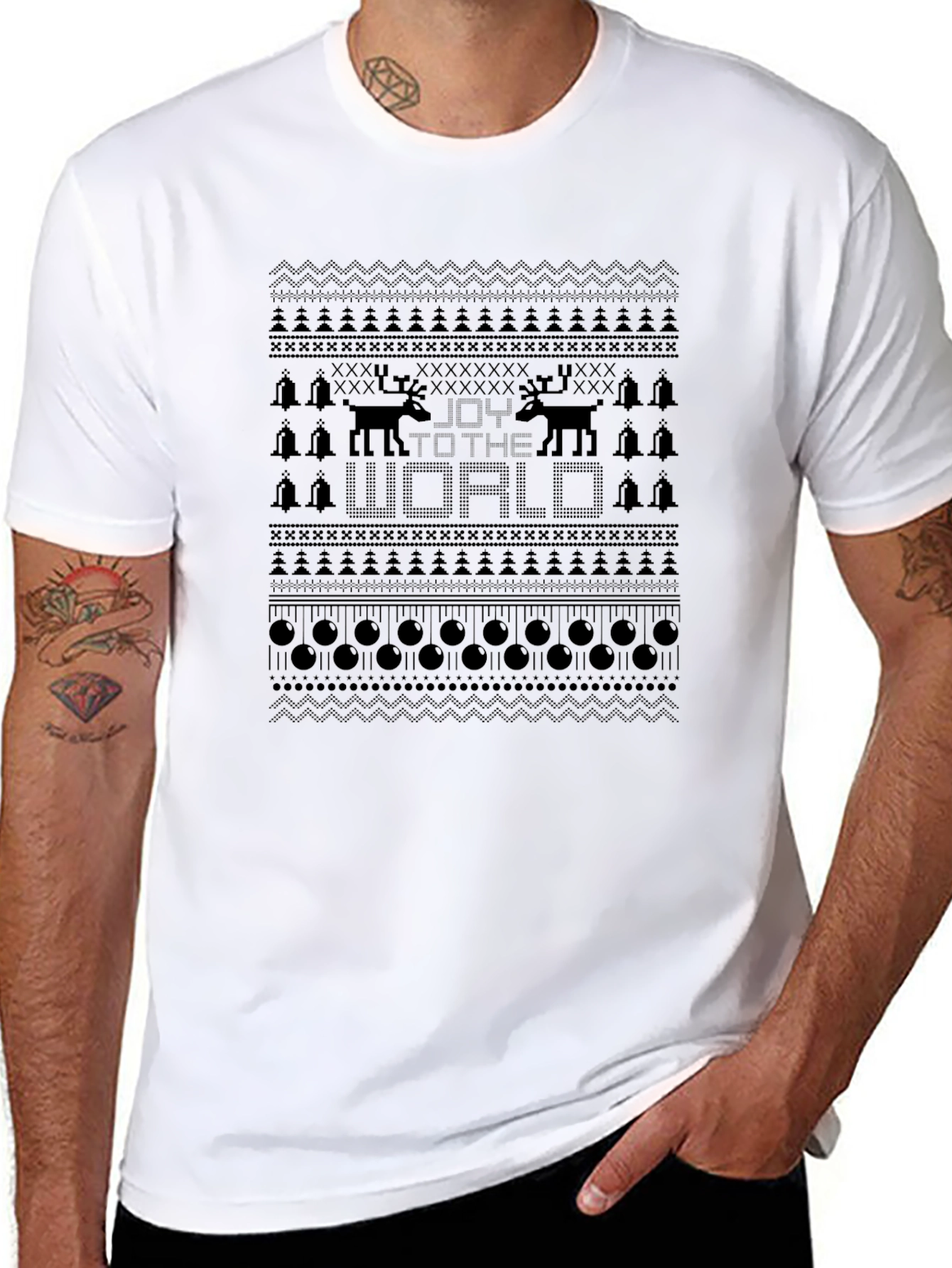 Joy to the World Christmas Sweater T-Shirt