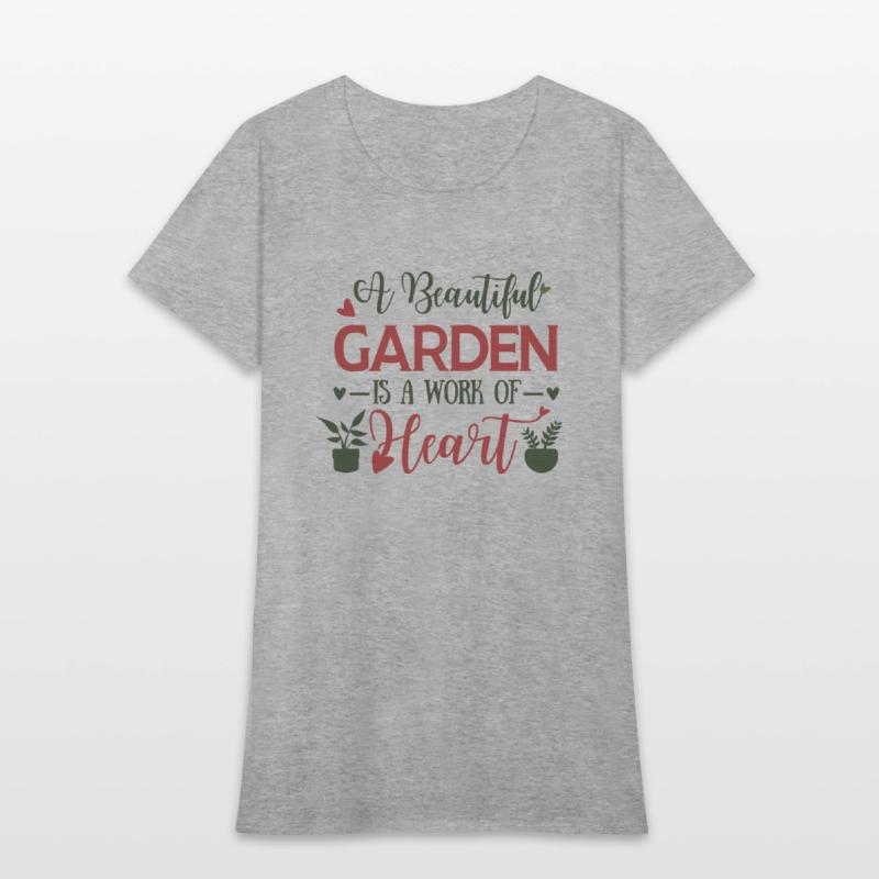 A beautiful garden is a work of heart