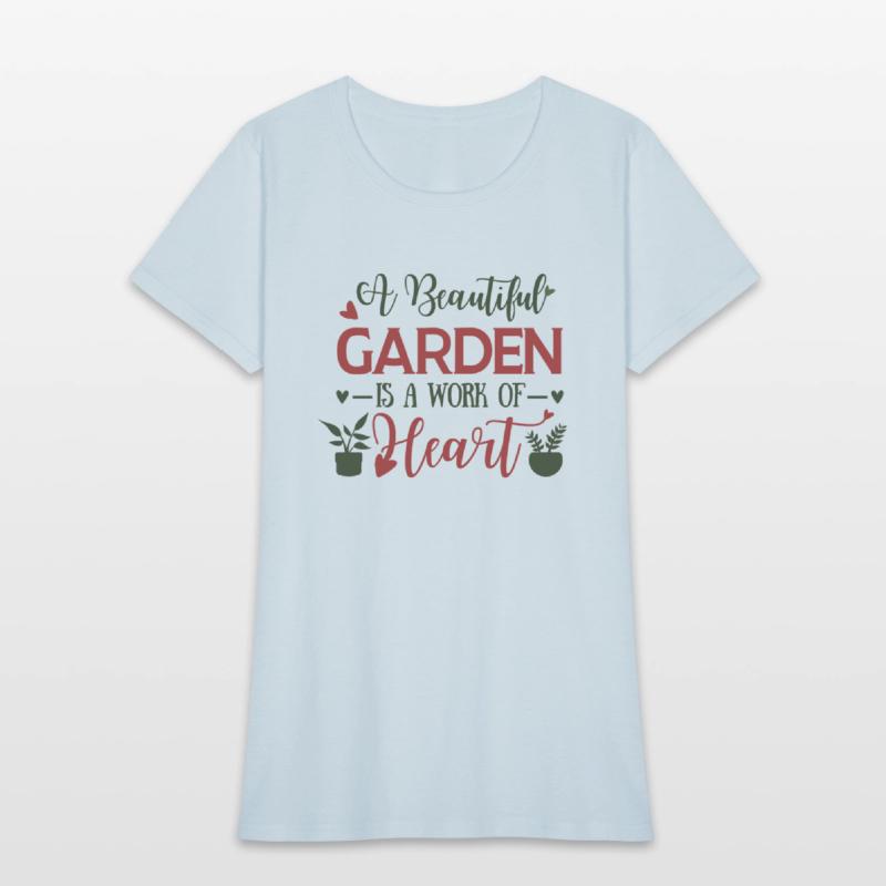 A beautiful garden is a work of heart