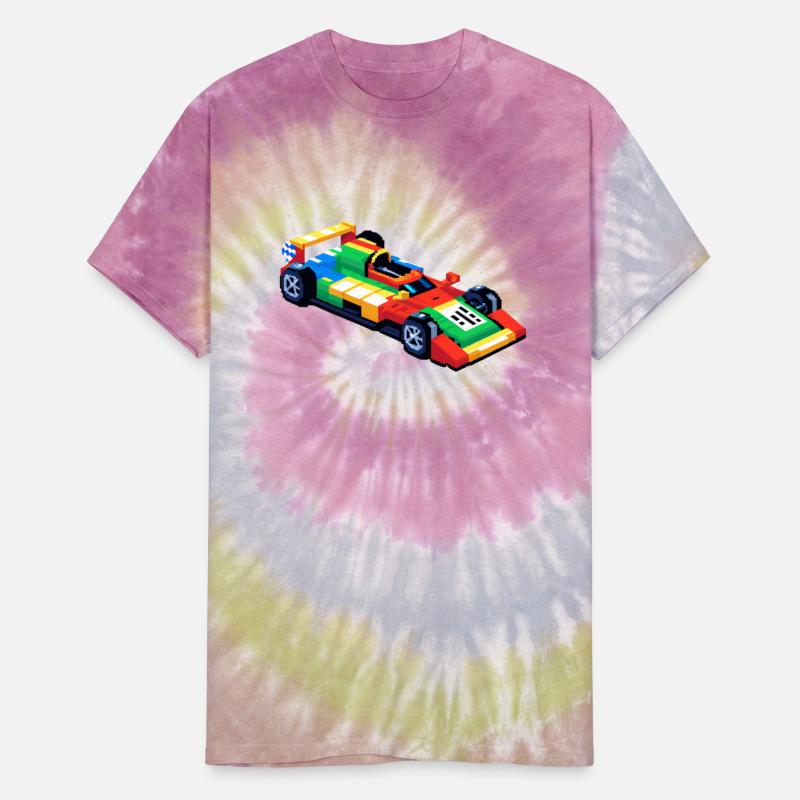 A pixel art of a super racing car