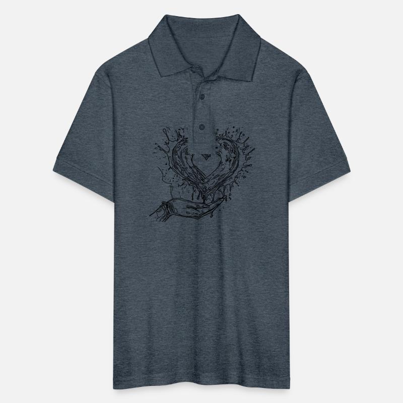 A Splash Partner Heart In The Family Hand