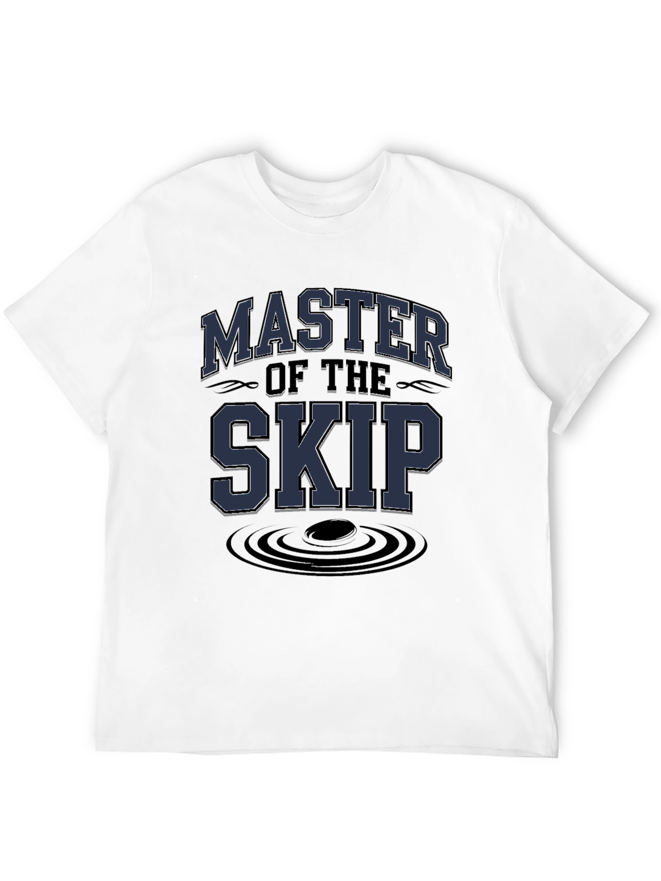 Master of the Skip Black Graphic T-Shirt