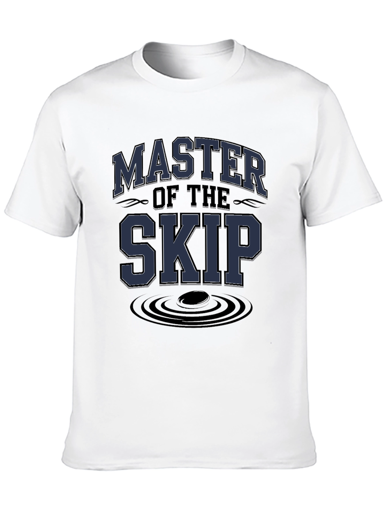 Master of the Skip Black Graphic T-Shirt
