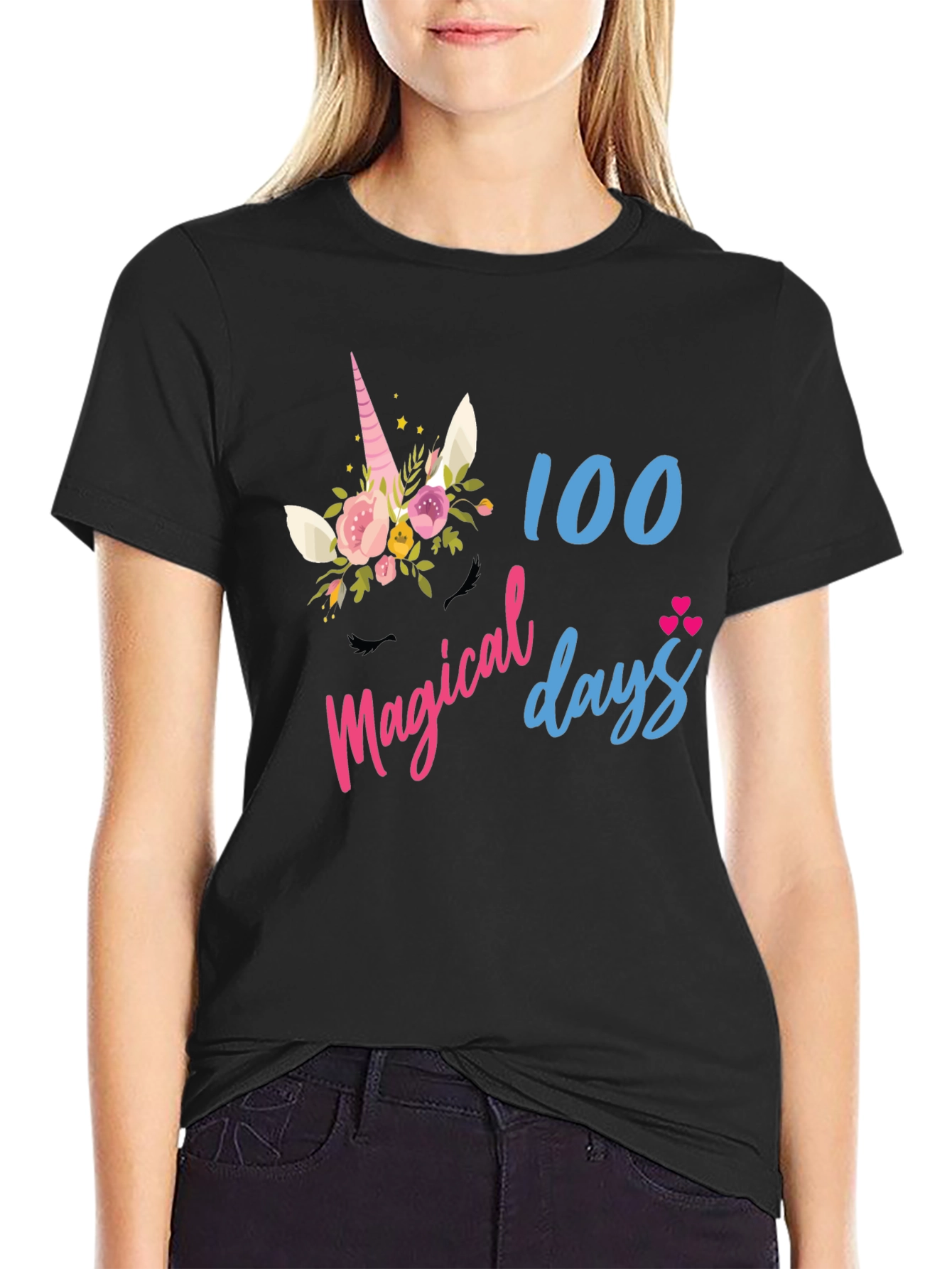 100 Magical Days Unicorn T-Shirt