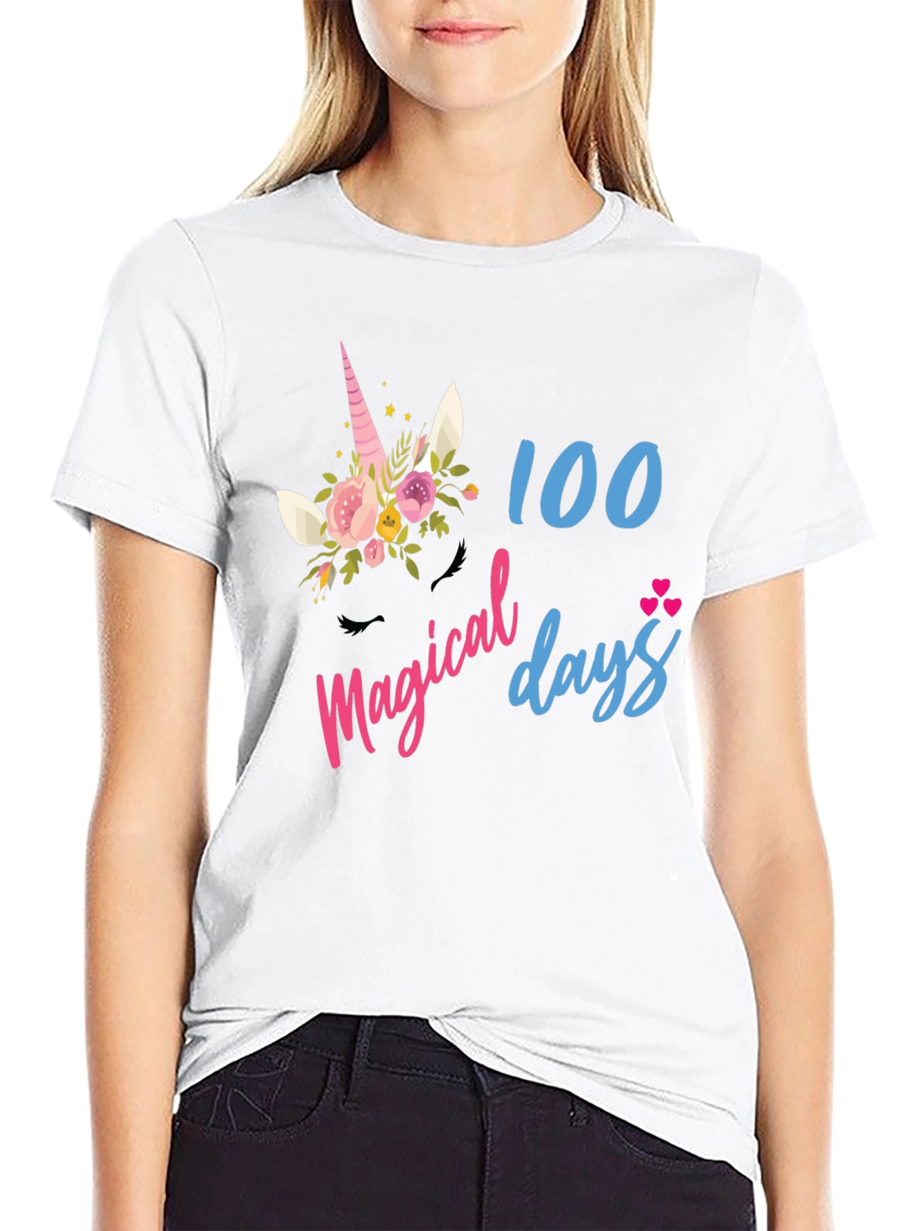 100 Magical Days Unicorn T-Shirt