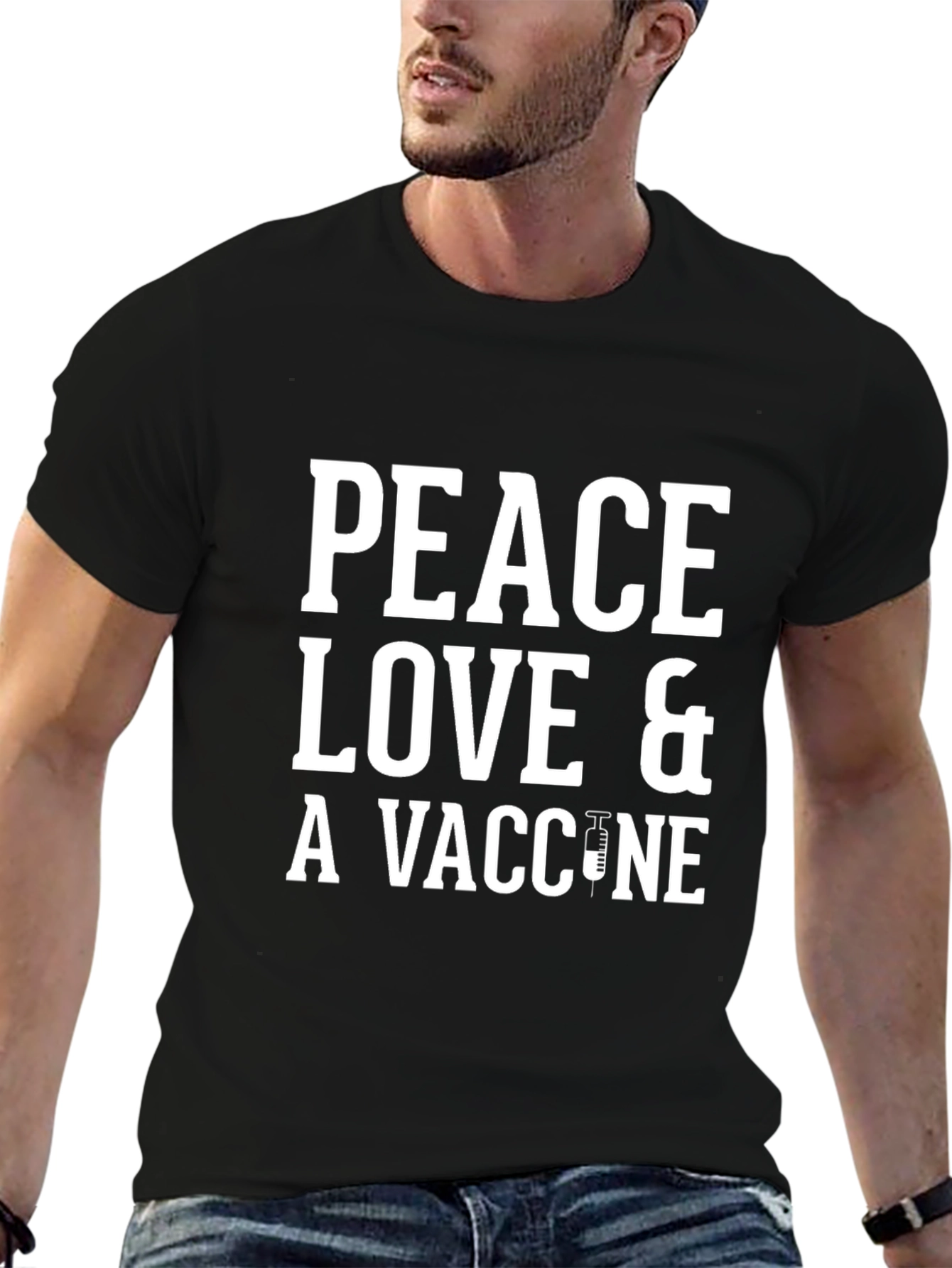 Peace Love & A Vaccine T-Shirt