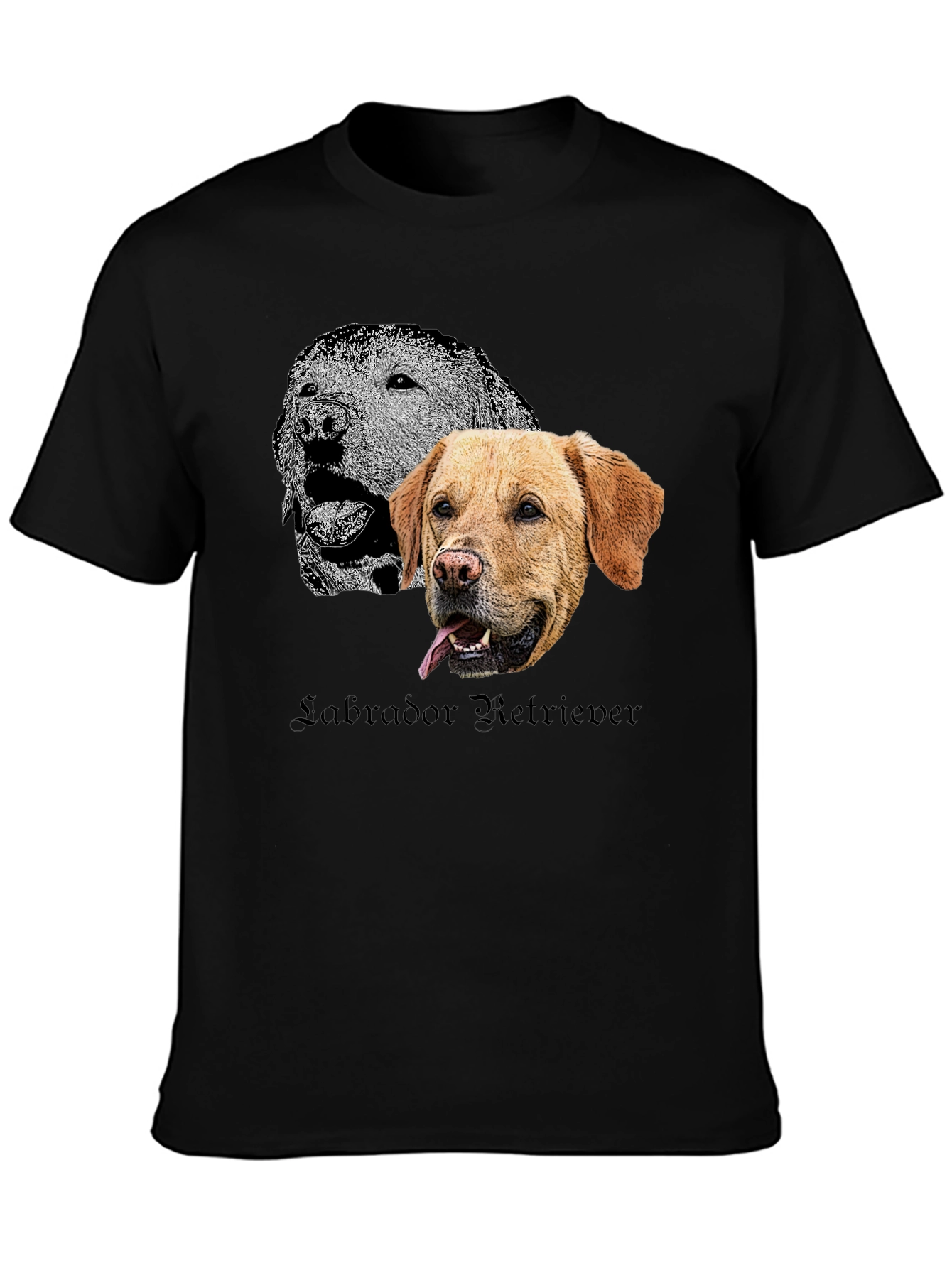 Labrador Retriever Graphic T-Shirt - Dog Lover Tee