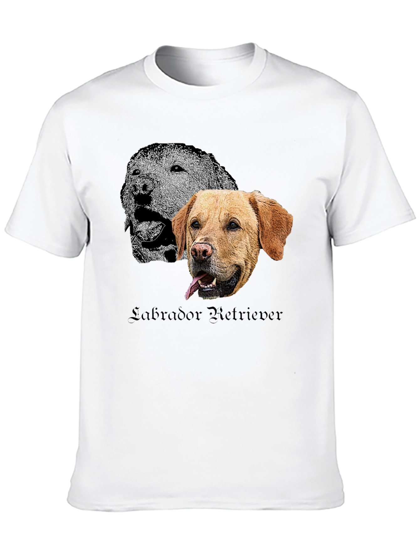 Labrador Retriever Graphic T-Shirt - Dog Lover Tee
