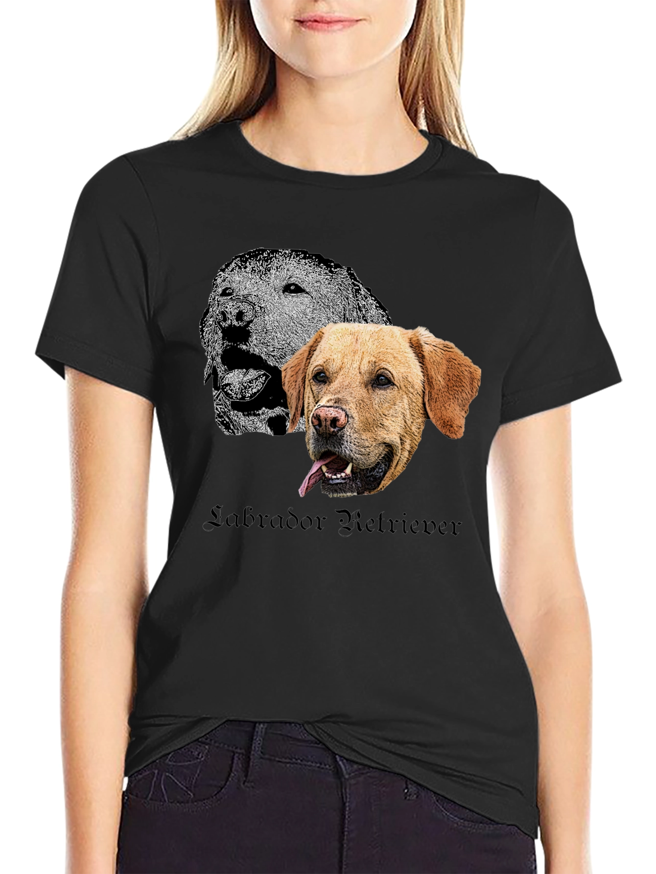 Labrador Retriever Graphic T-Shirt - Dog Lover Tee
